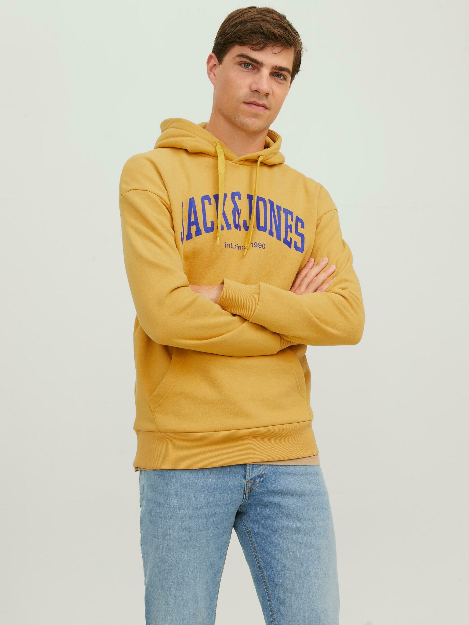 Jack & Jones Josh Mikina Žlutá - Pepit.cz