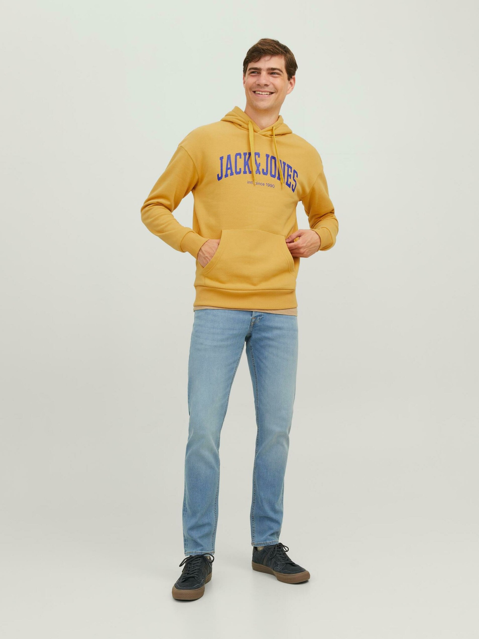 Jack & Jones Josh Mikina Žlutá - Pepit.cz