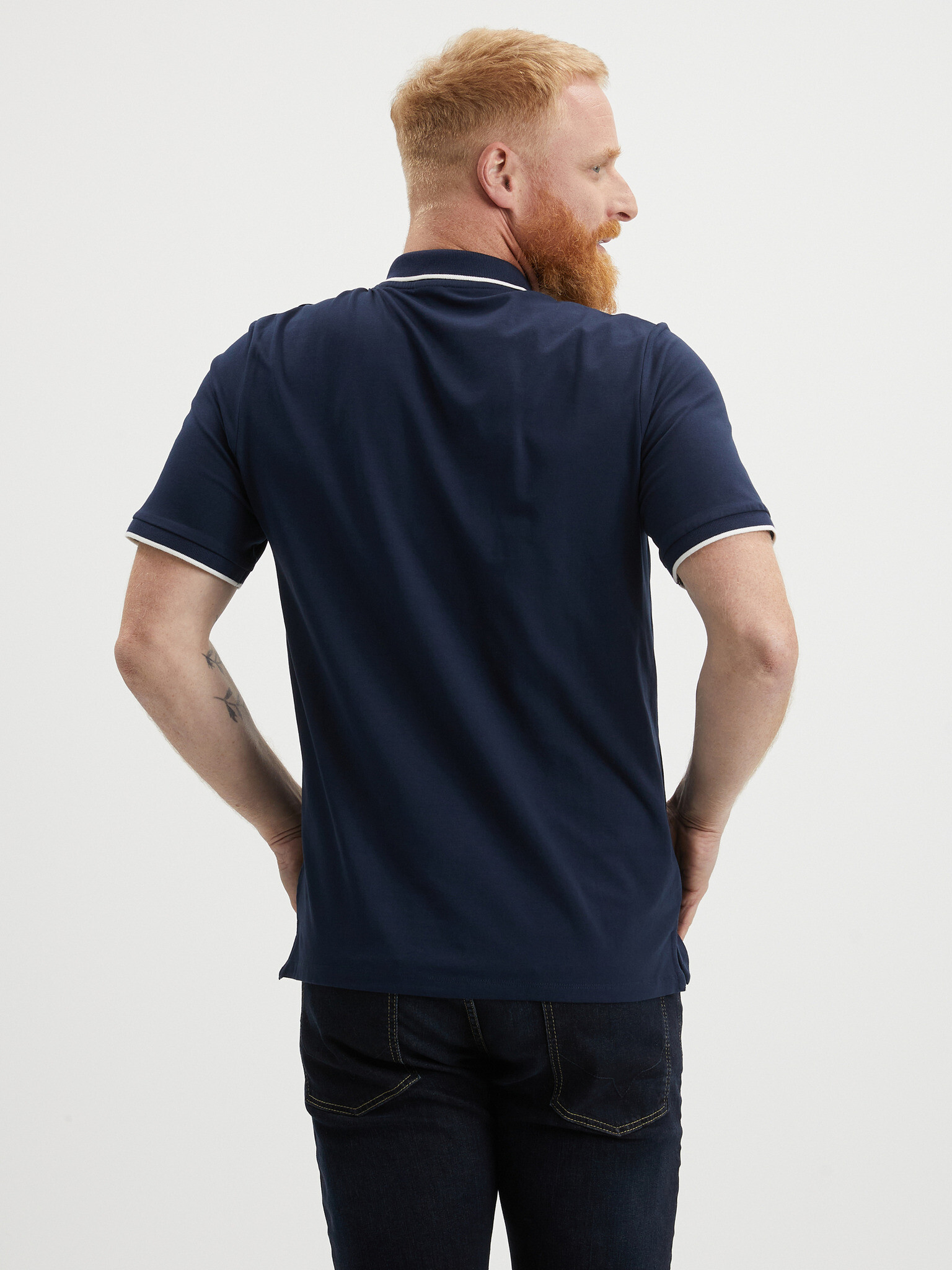 Jack & Jones Joshua Polo triko Modrá - Pepit.cz