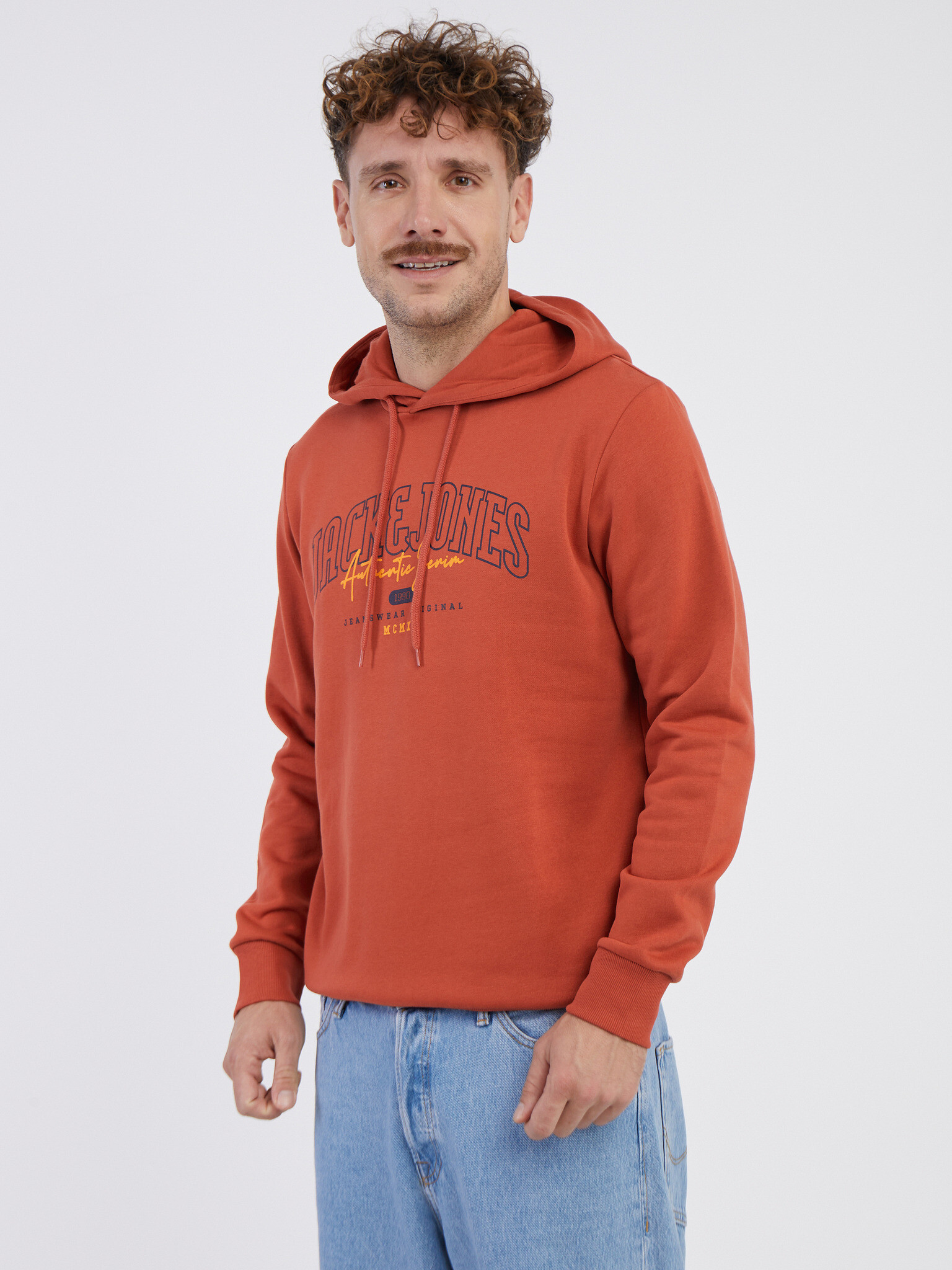 Jack & Jones Larry Mikina Oranžová - Pepit.cz