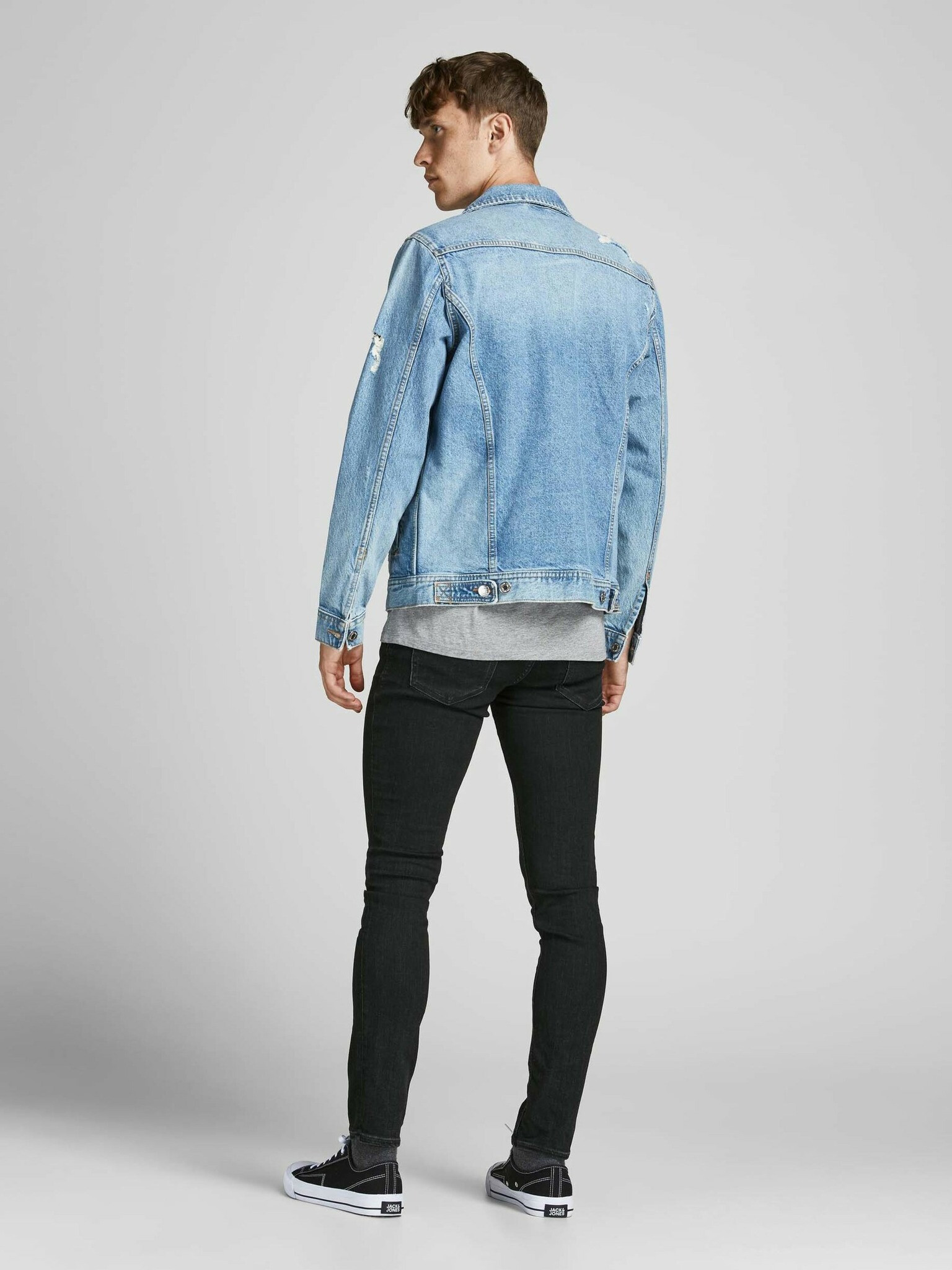 Jack & Jones Liam Jeans Černá - Pepit.cz