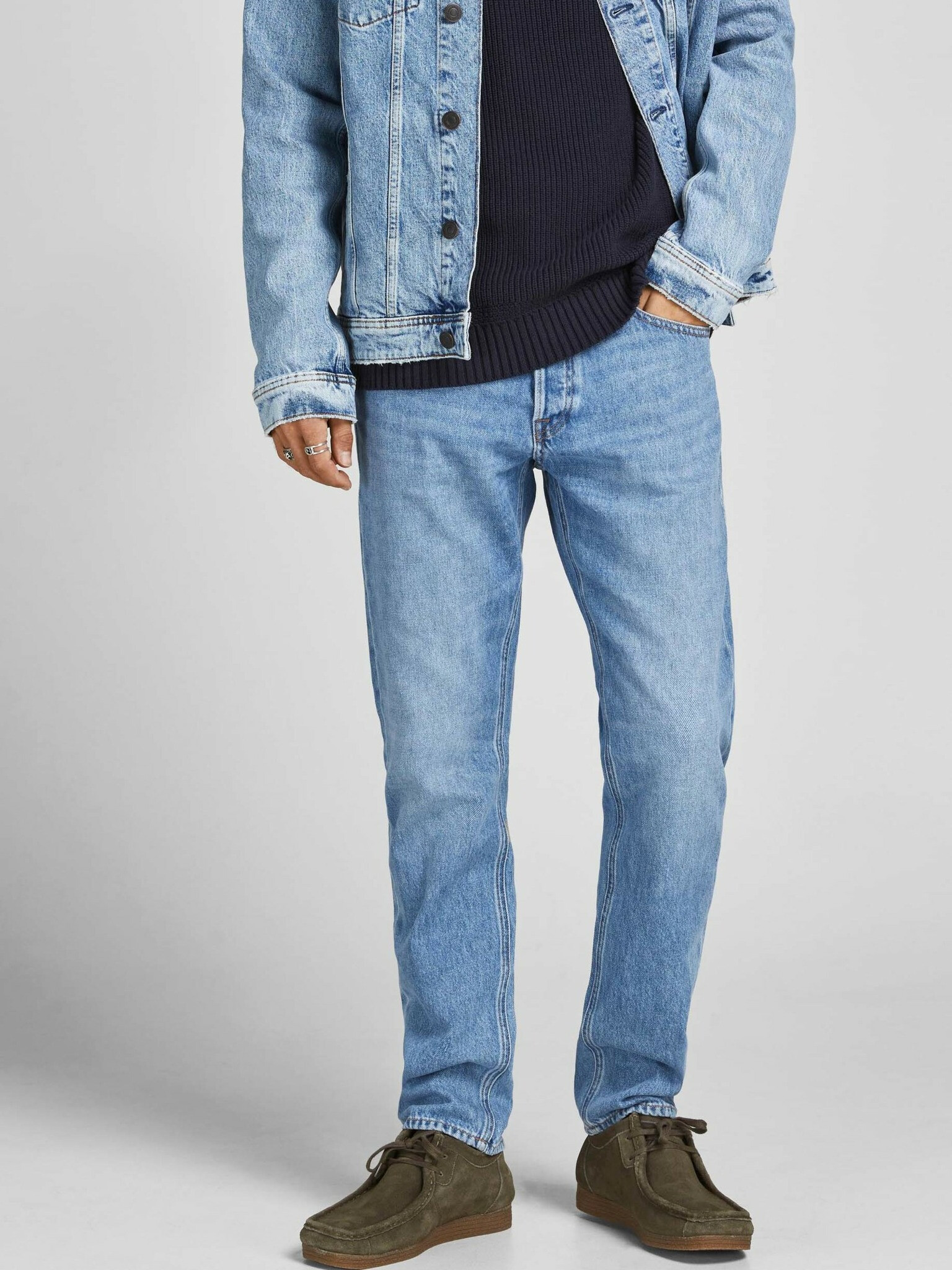 Jack & Jones Mike Jeans Modrá - Pepit.cz