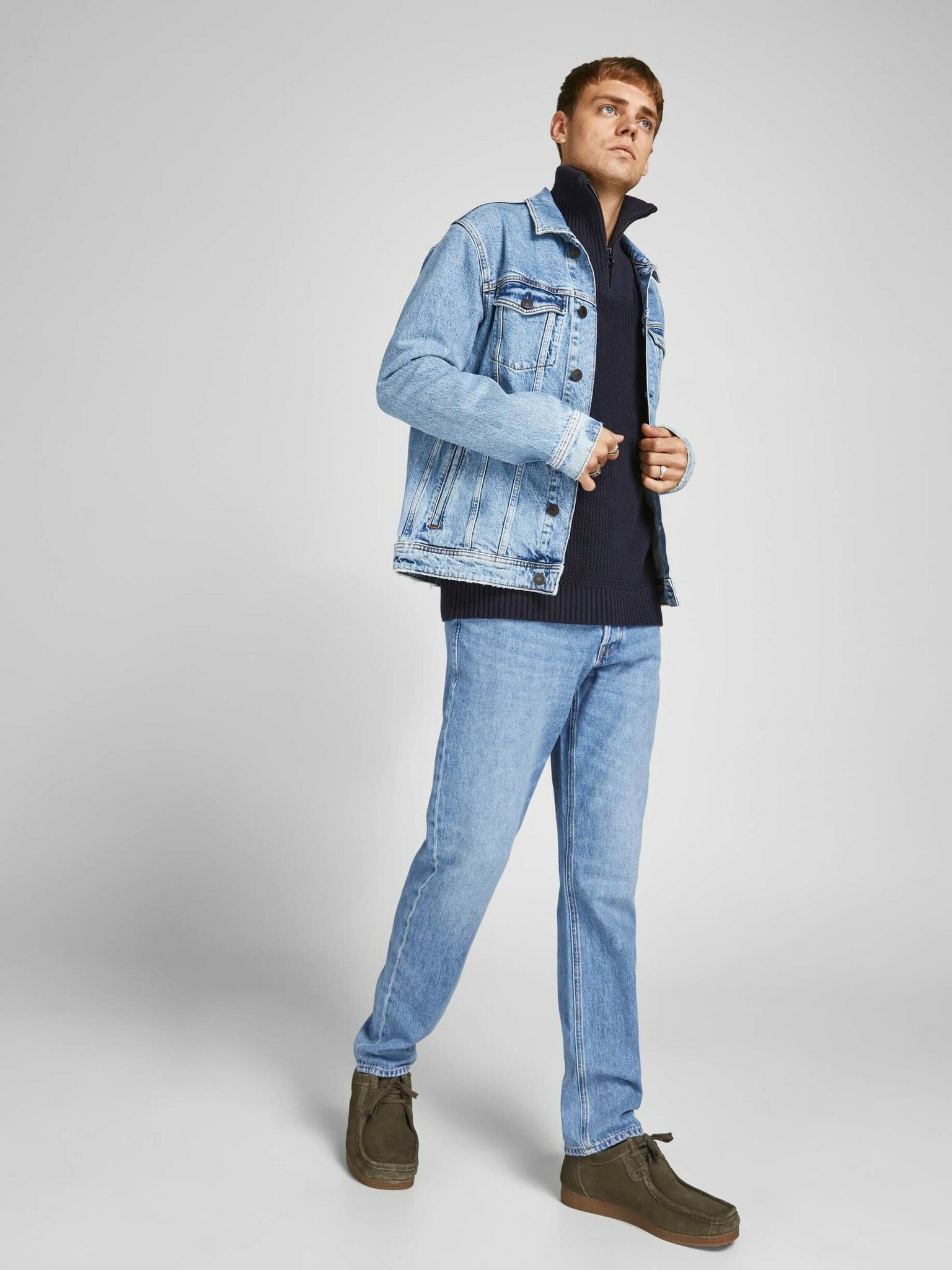 Jack & Jones Mike Jeans Modrá - Pepit.cz