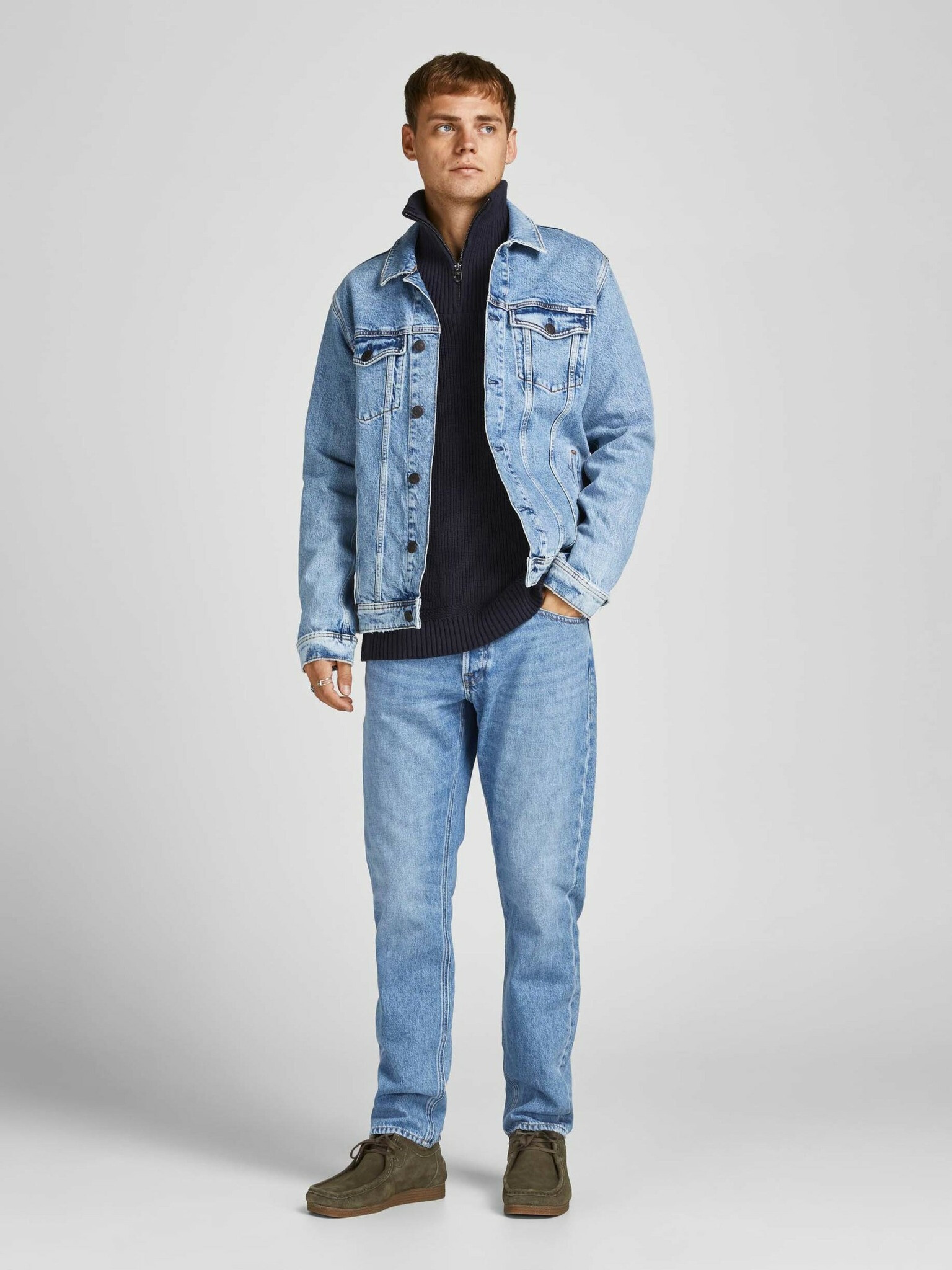 Jack & Jones Mike Jeans Modrá - Pepit.cz