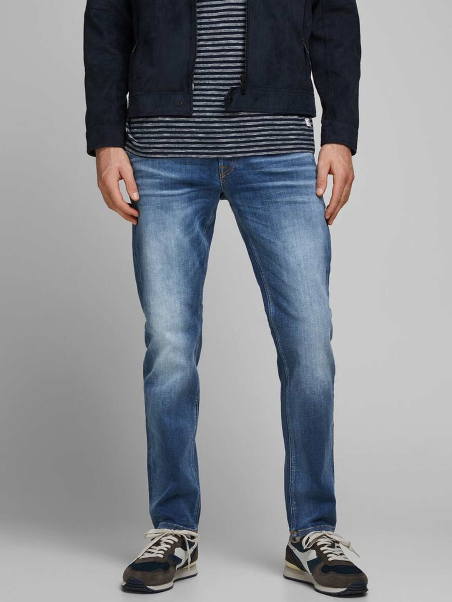 Jack & Jones Mike Jeans Modrá - Pepit.cz