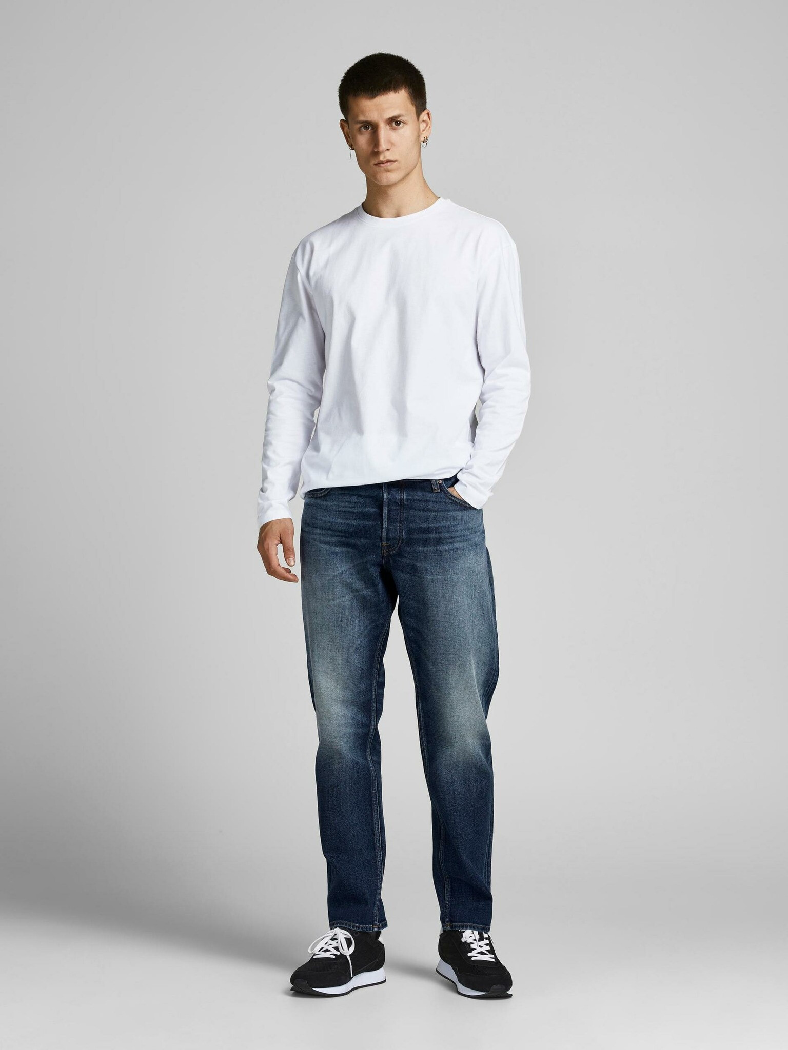 Jack & Jones Mike Jeans Modrá - Pepit.cz