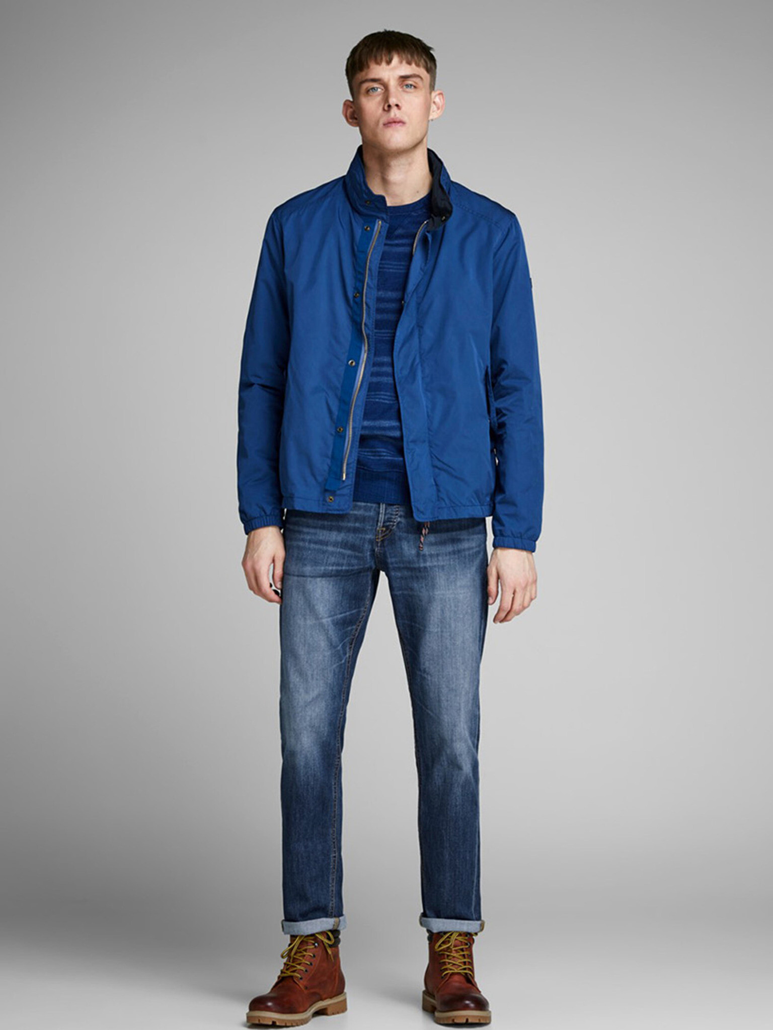 Jack & Jones Mike Jeans Modrá - Pepit.cz