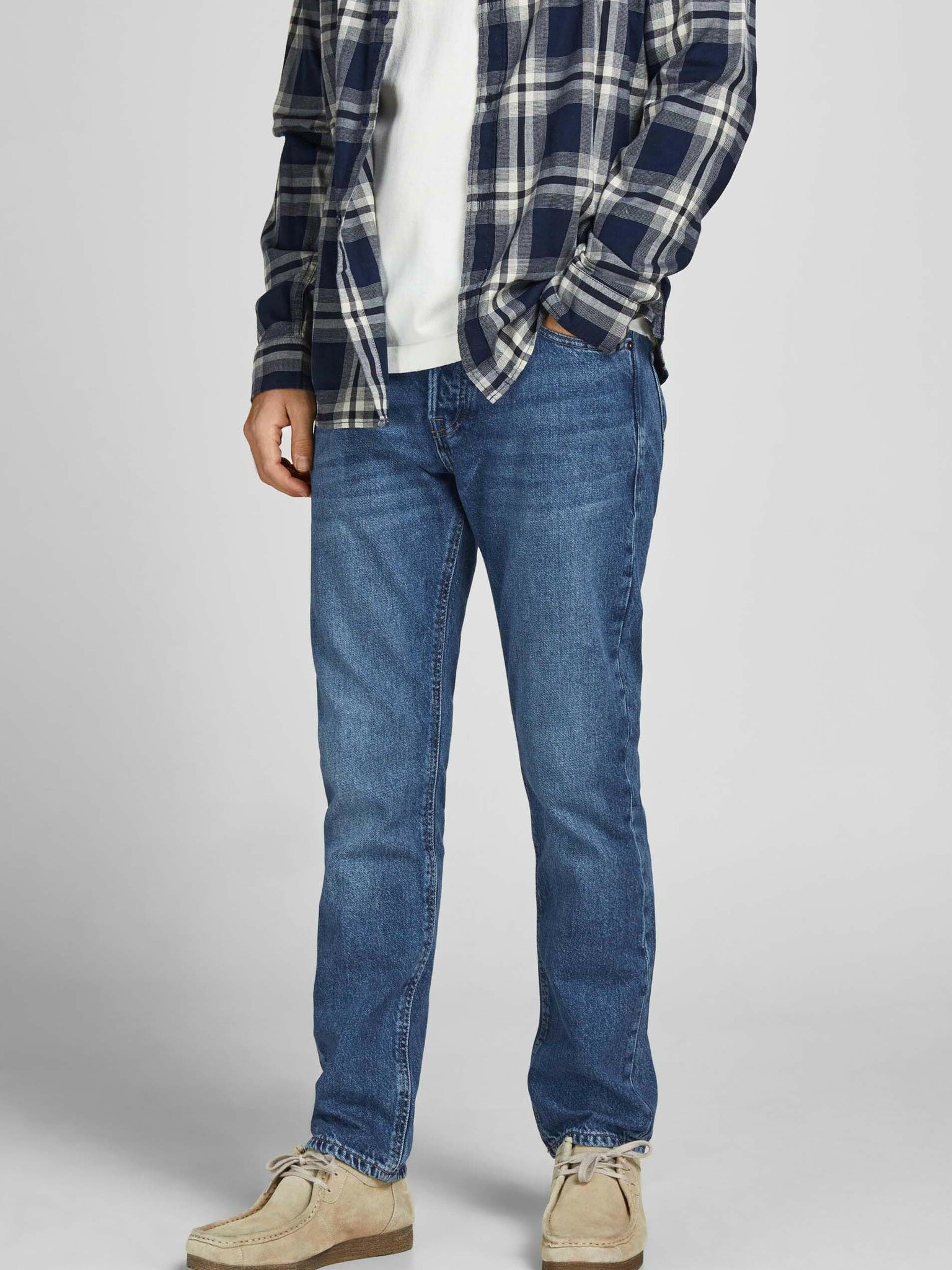 Jack & Jones Mike Jeans Modrá - Pepit.cz