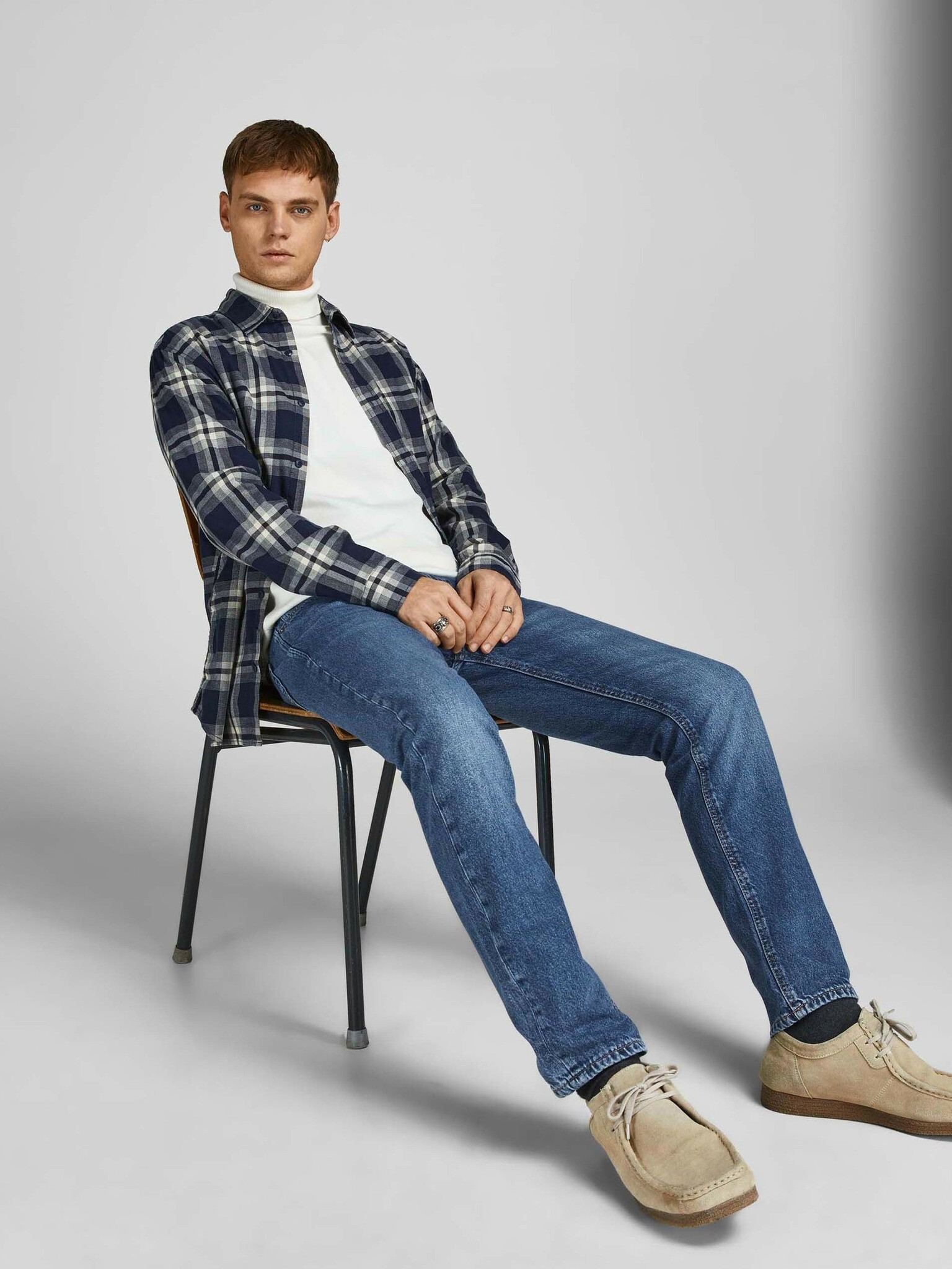 Jack & Jones Mike Jeans Modrá - Pepit.cz