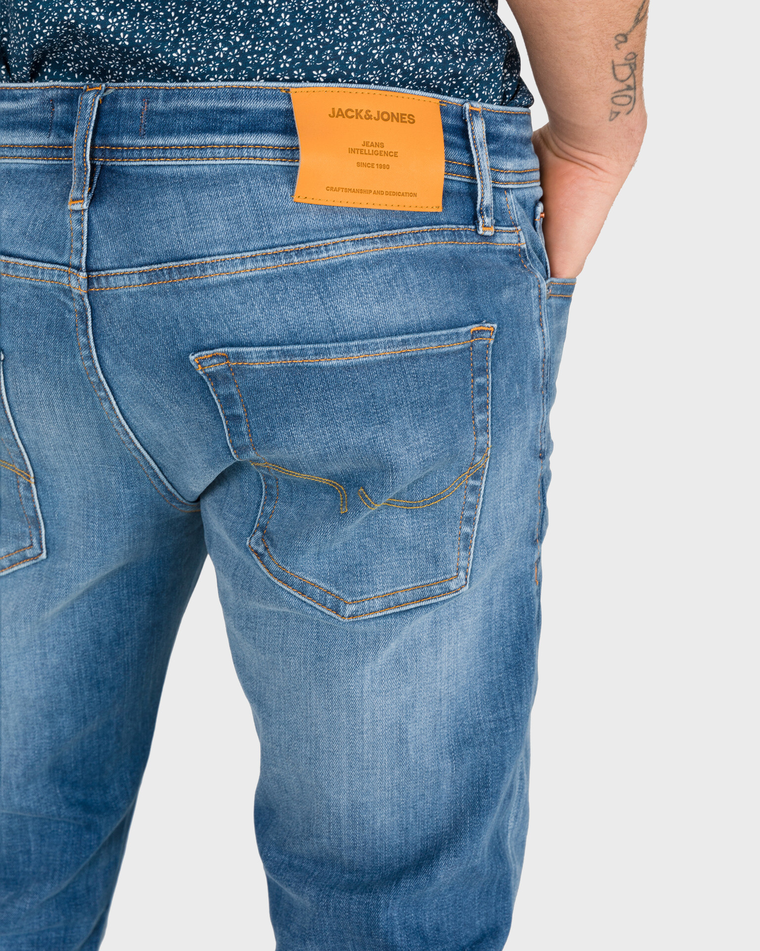 Jack & Jones Mike Jeans Modrá - Pepit.cz