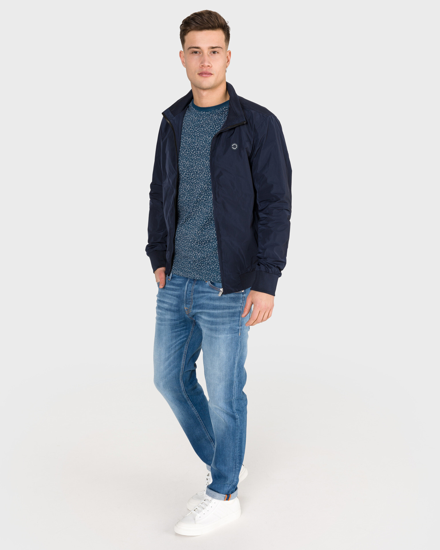 Jack & Jones Mike Jeans Modrá - Pepit.cz