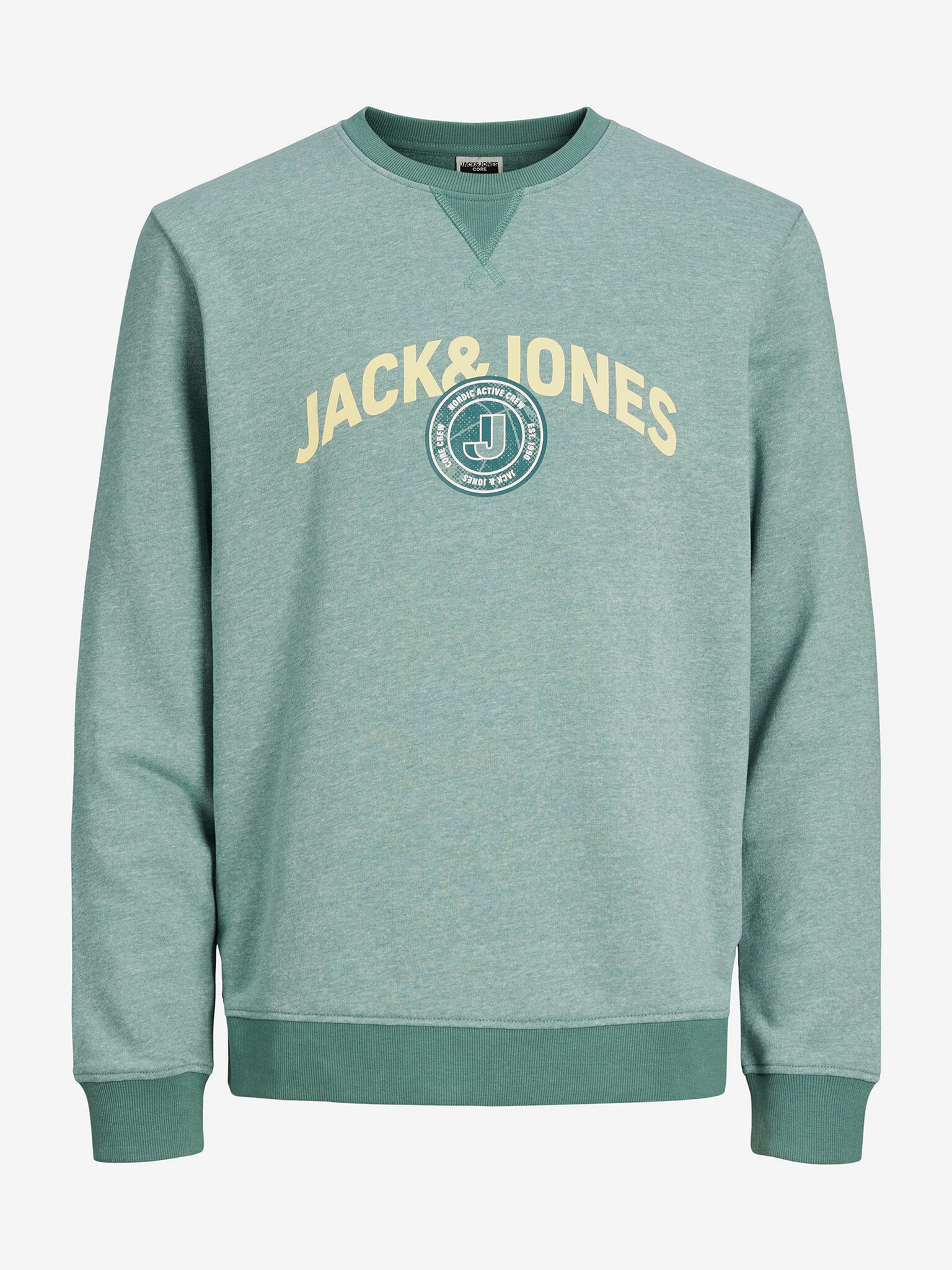 Jack & Jones Mikina dětská Zelená - Pepit.cz