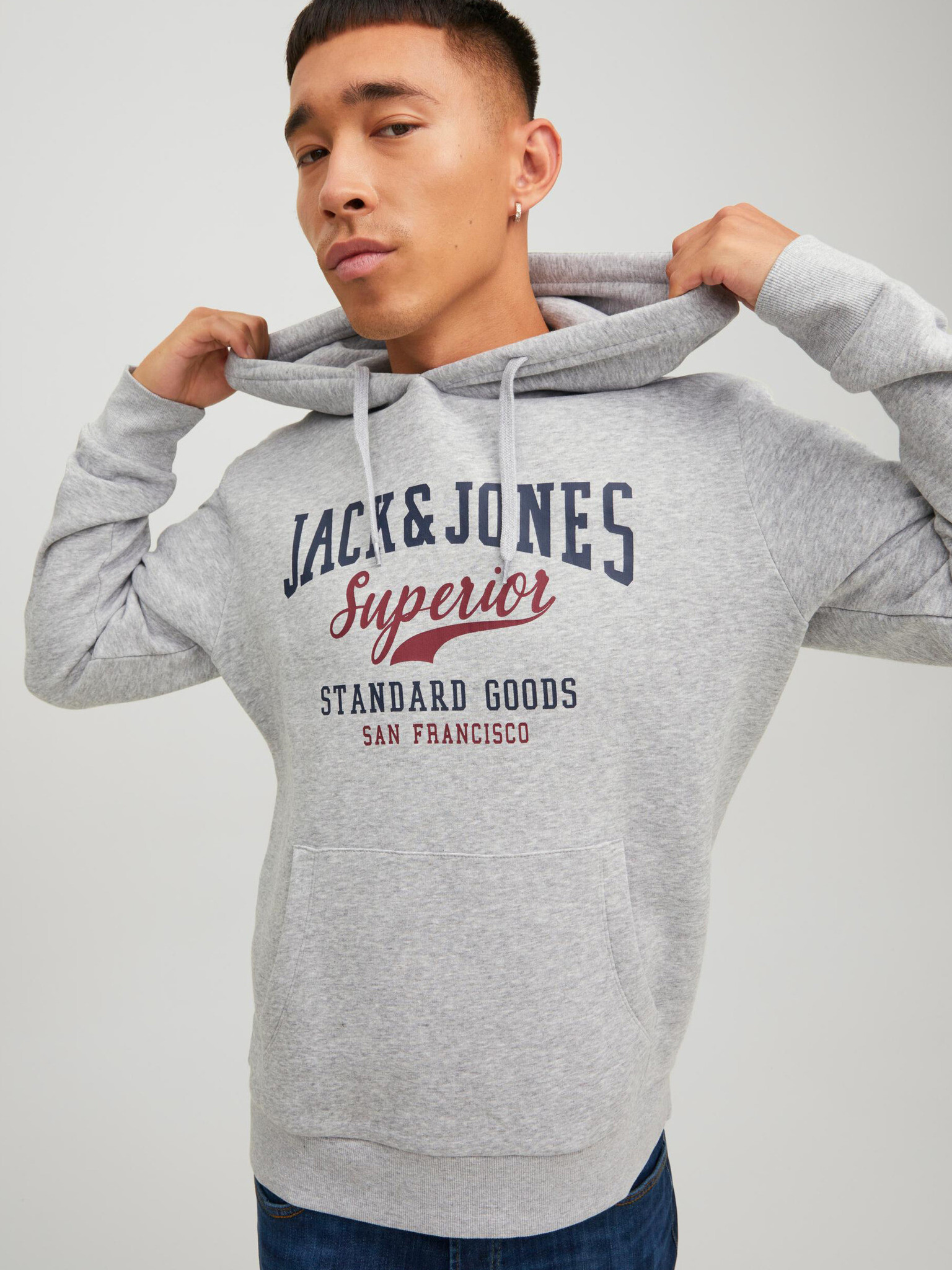 Jack & Jones Mikina Šedá - Pepit.cz