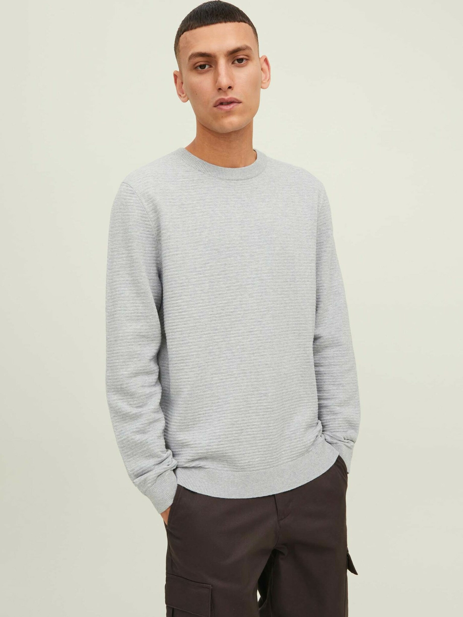 Jack & Jones Otto Svetr Šedá - Pepit.cz