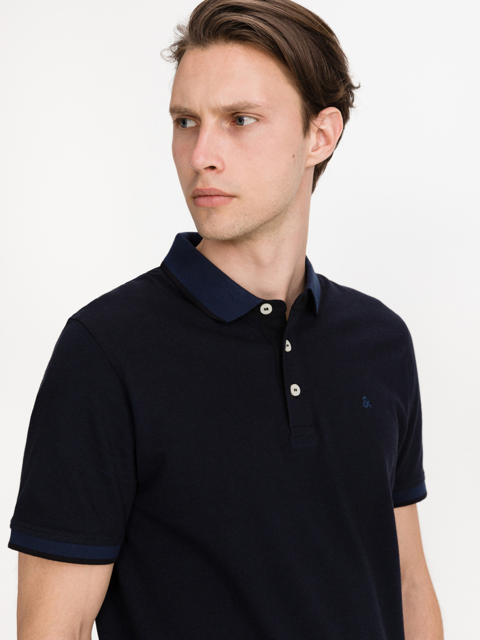 Jack & Jones Paulos Polo triko Modrá - Pepit.cz