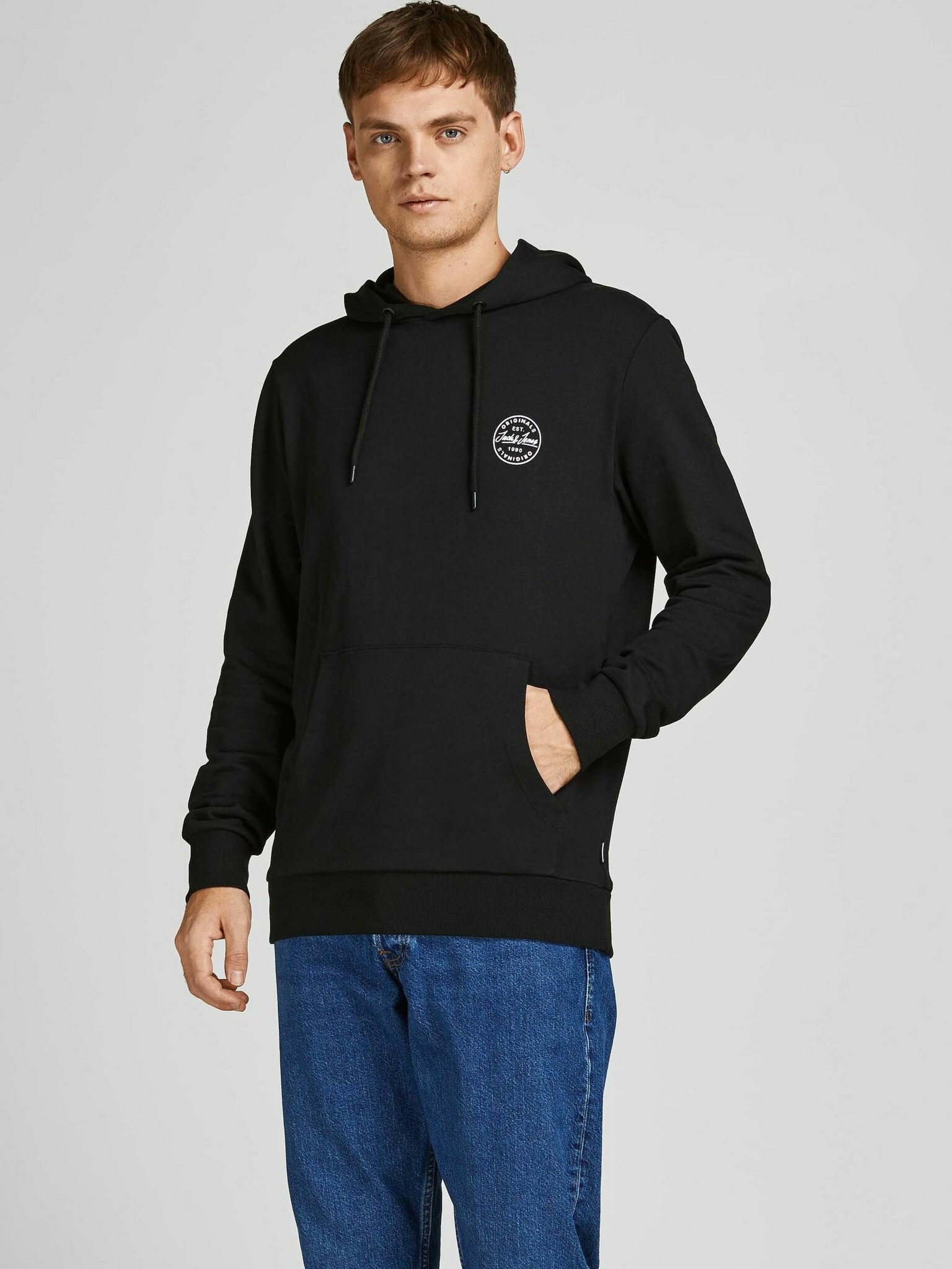 Jack & Jones Shark Mikina Černá - Pepit.cz