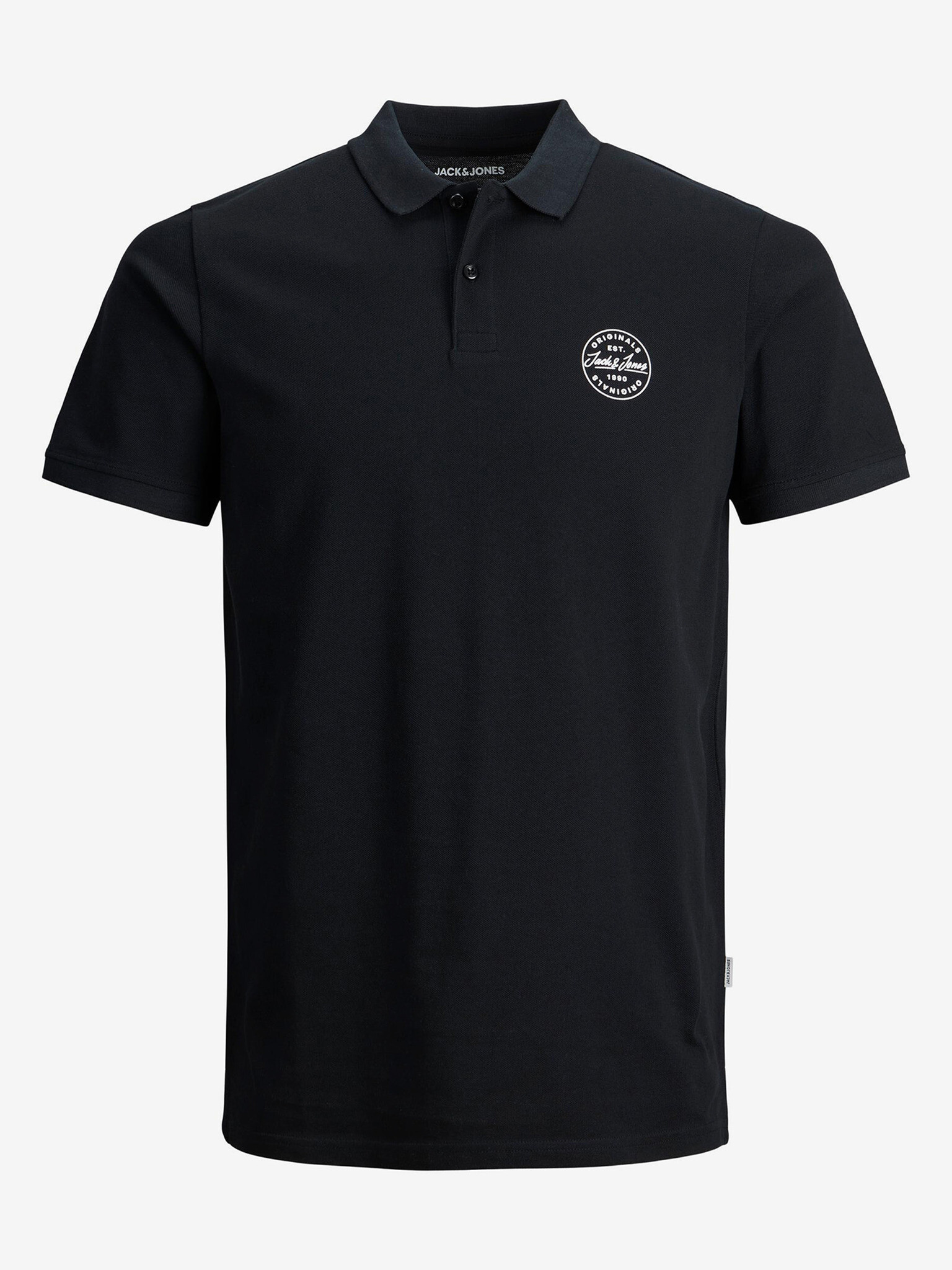 Jack & Jones Shark Polo triko Černá - Pepit.cz