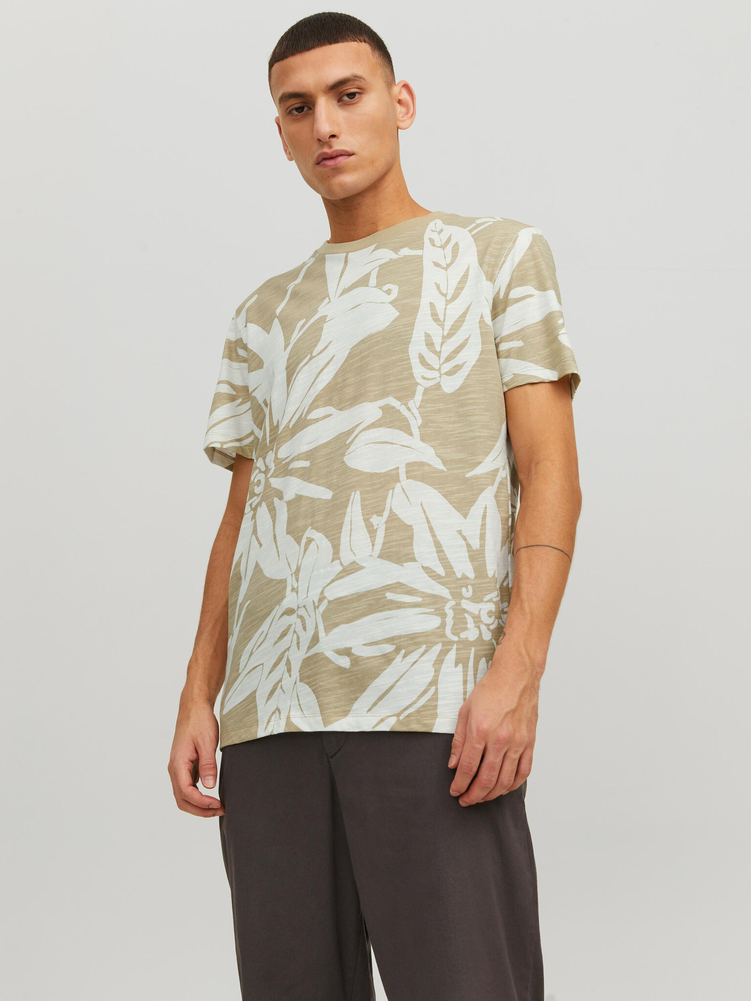 Jack & Jones Tropic Triko Béžová - Pepit.cz