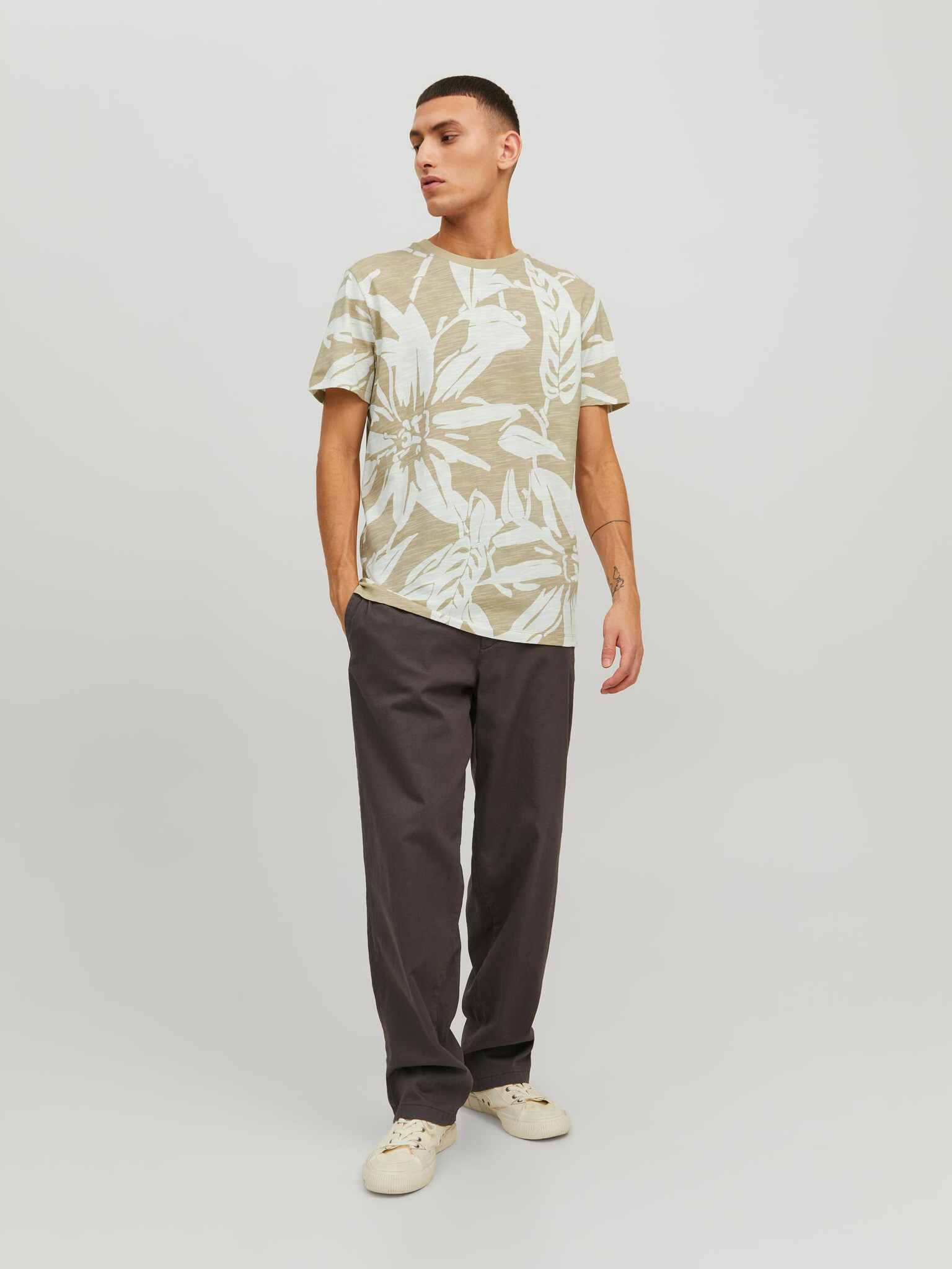 Jack & Jones Tropic Triko Béžová - Pepit.cz