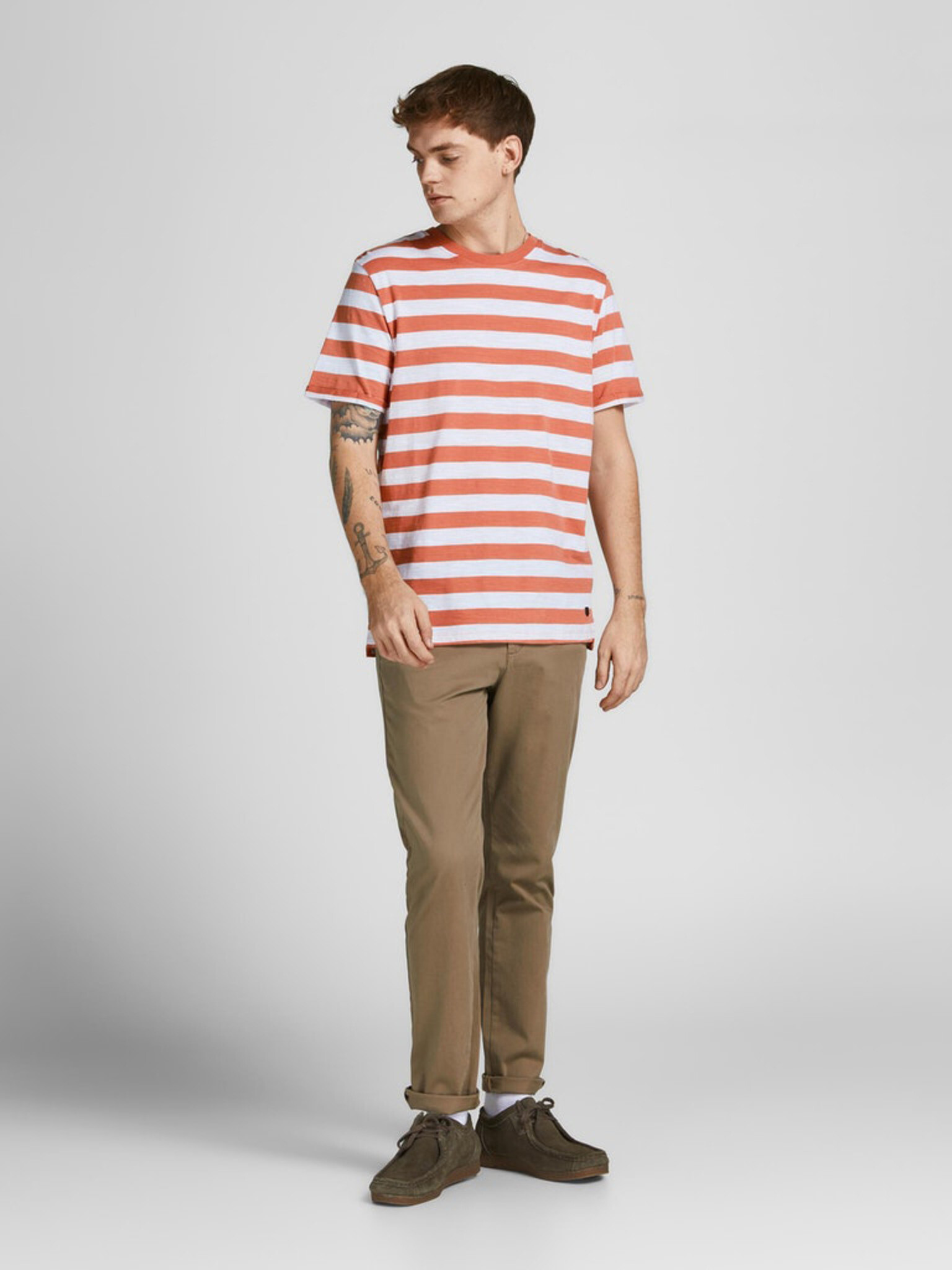 Jack & Jones Tropic Triko Oranžová - Pepit.cz