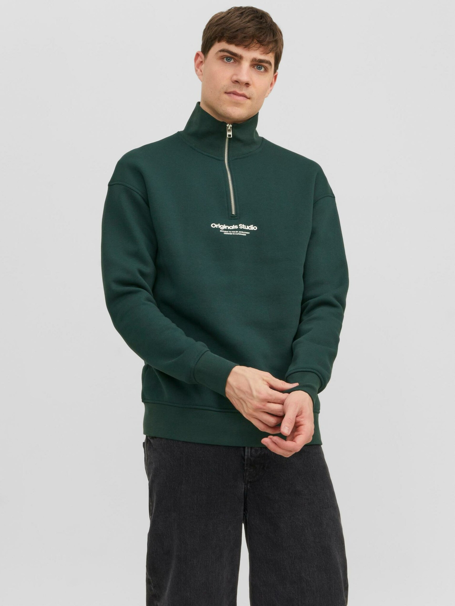 Jack & Jones Vester Mikina Zelená - Pepit.cz