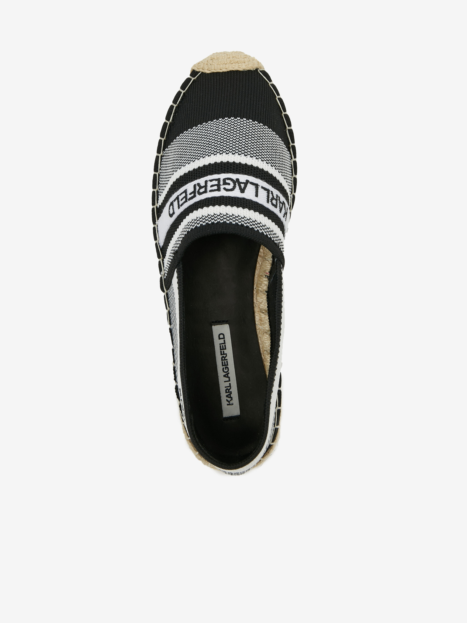 Karl Lagerfeld Kamini Espadrilky Černá - Pepit.cz