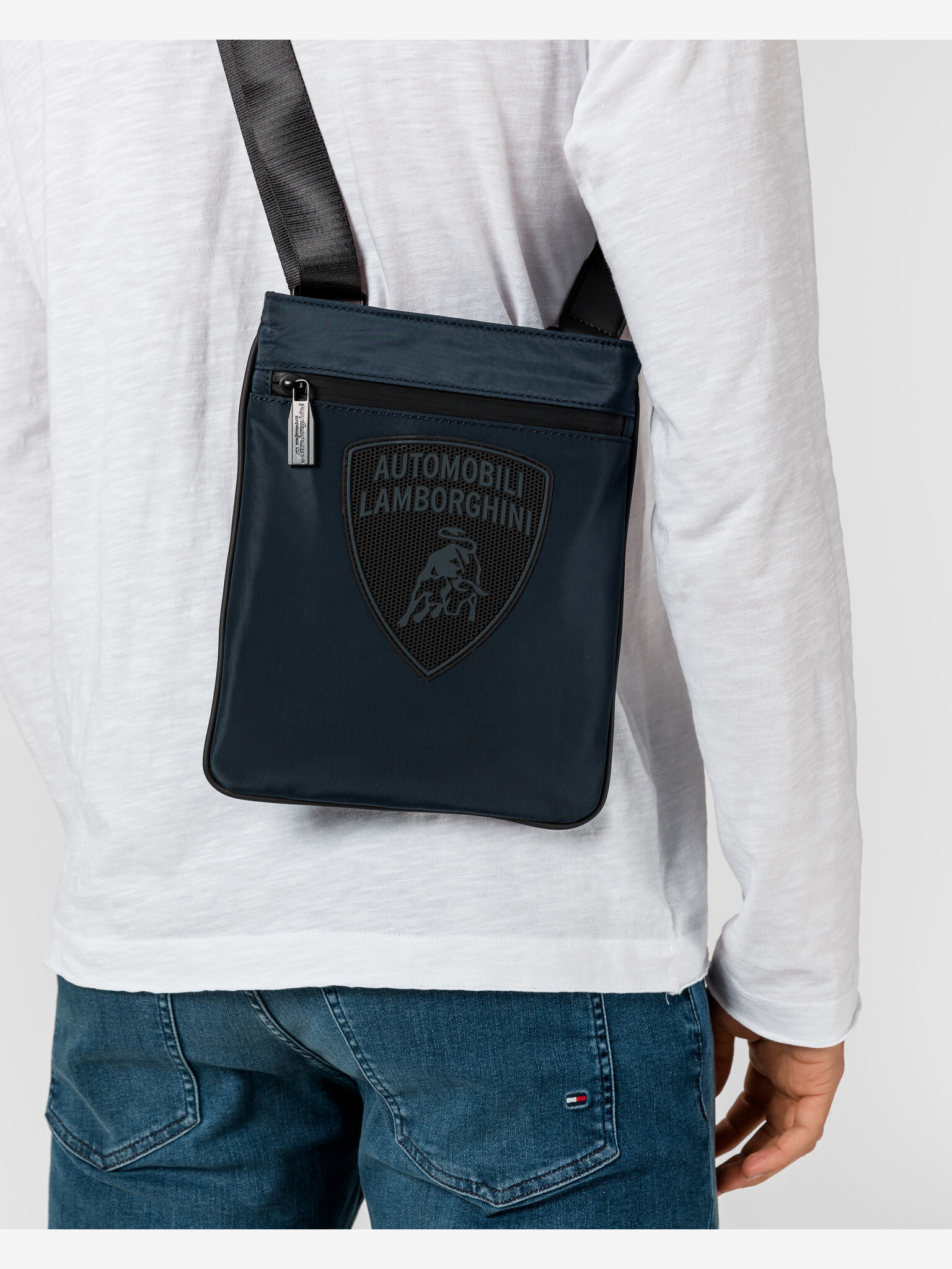 Lamborghini Cross body bag Modrá - Pepit.cz