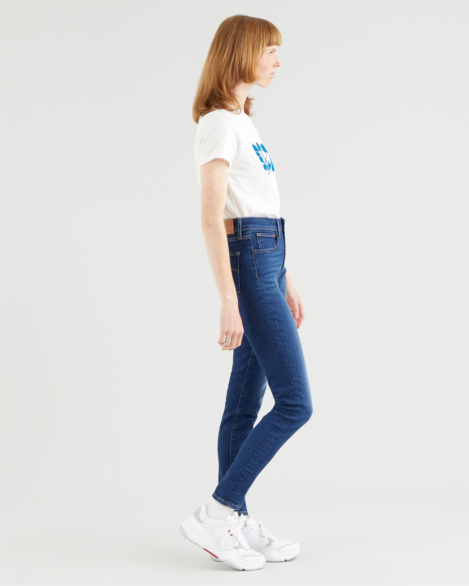 Levi's® 721™ High Rise Skinny Jeans Modrá - Pepit.cz