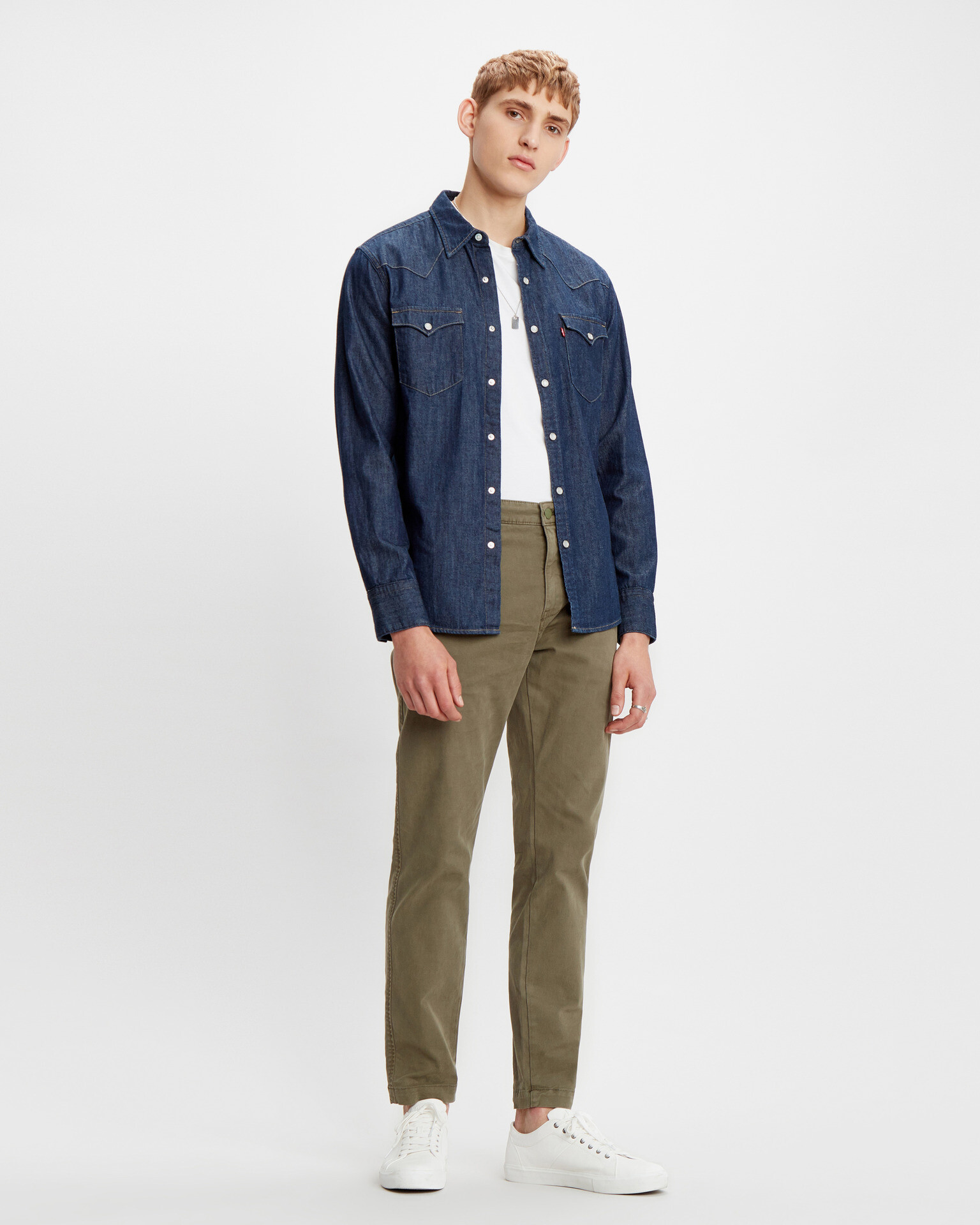 Levi's® Barstow Western Standard Košile Modrá - Pepit.cz