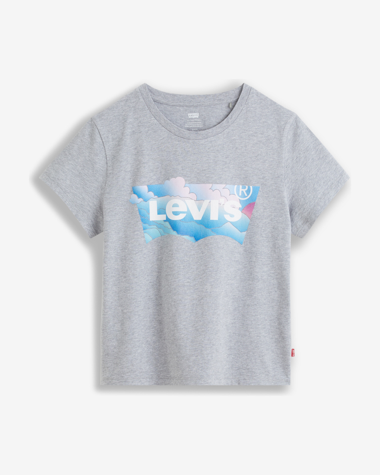 Levi's® Graphic Jordie Triko Šedá - Pepit.cz