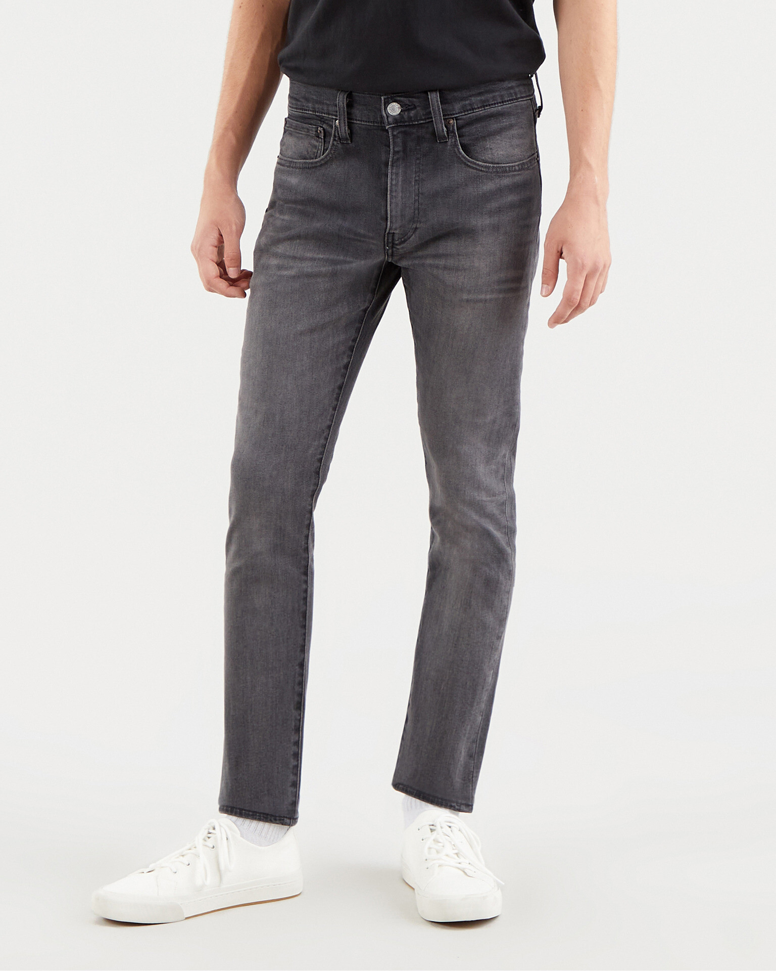 Levi's® Skinny Taper Jeans Šedá - Pepit.cz