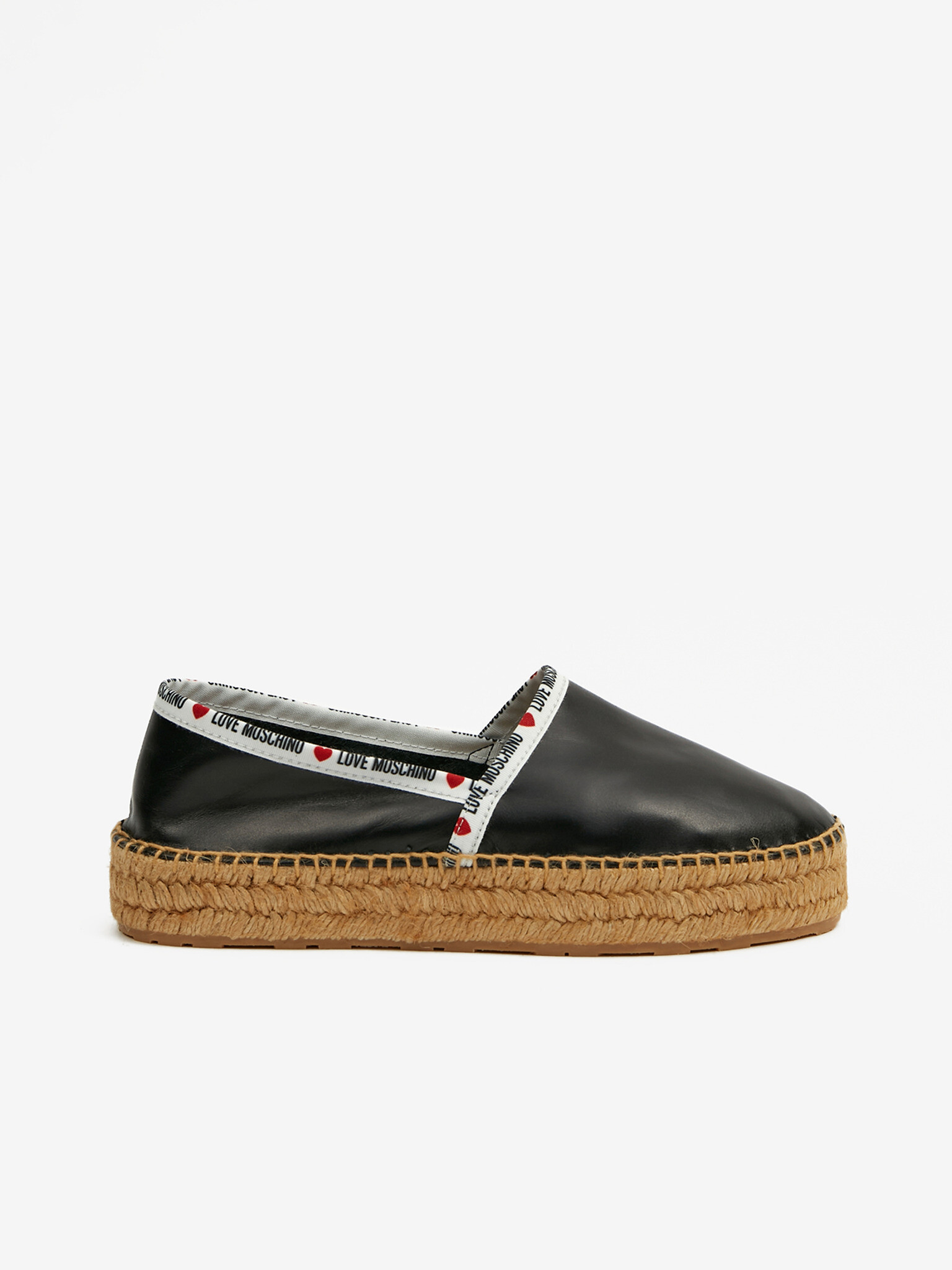 Love Moschino Espadrilky Černá - Pepit.cz