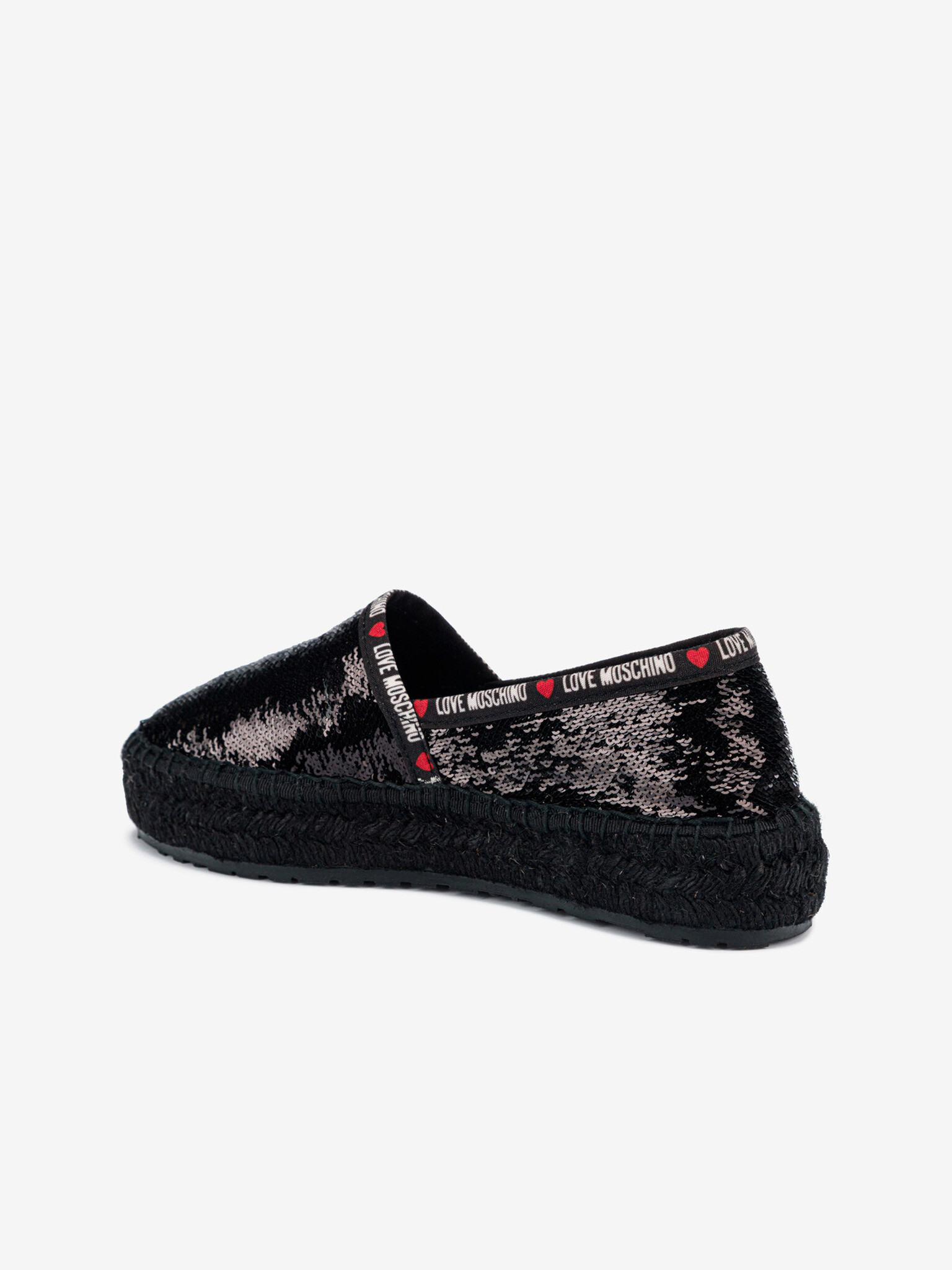 Love Moschino Espadrilky Černá - Pepit.cz