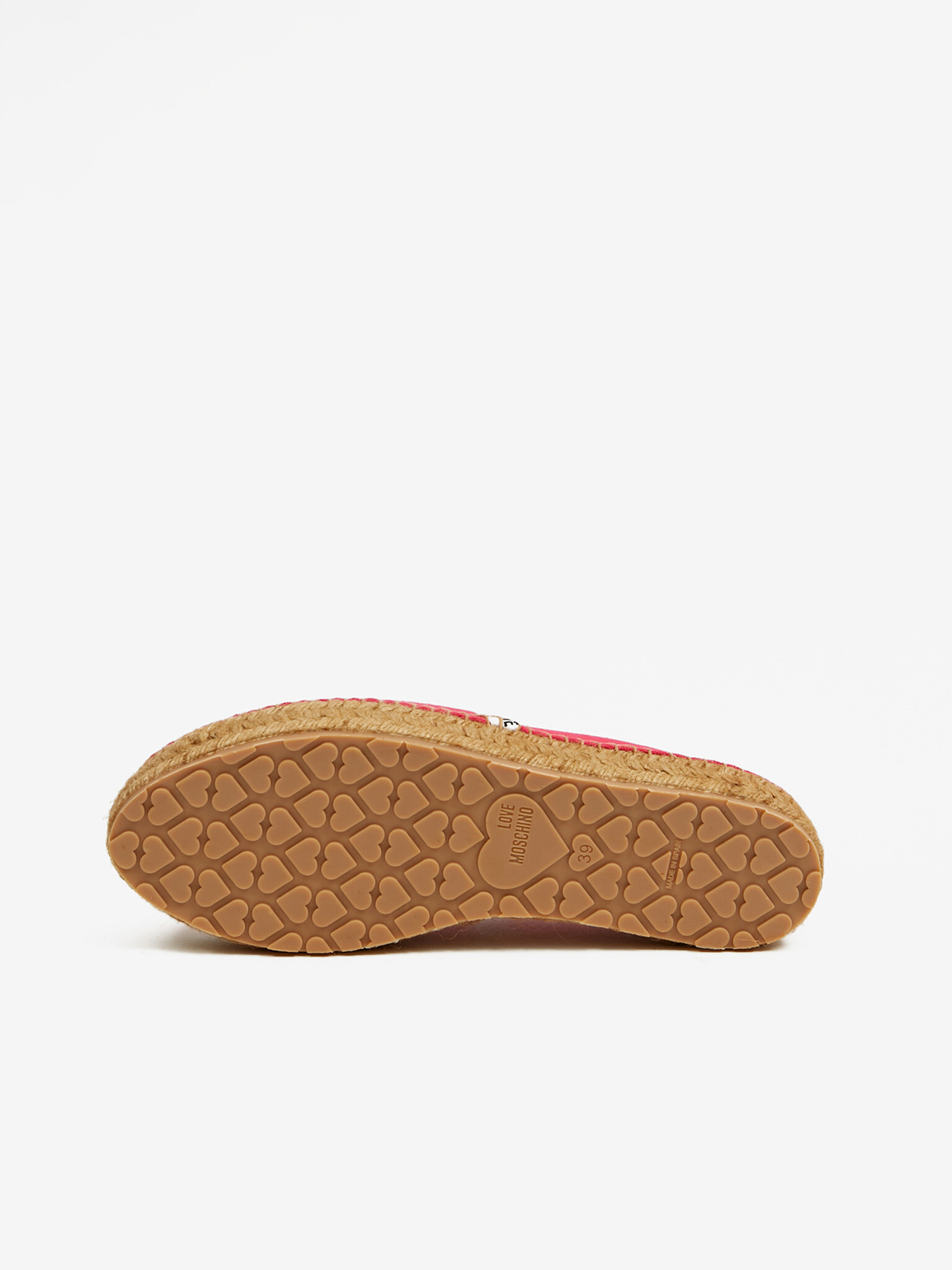 Love Moschino Espadrilky Růžová - Pepit.cz