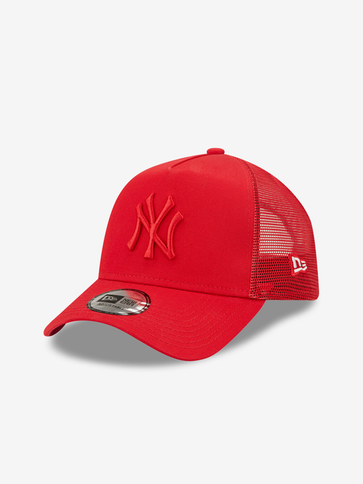 New Era New York Yankees Tonal Mesh A-Frame Trucker Kšiltovka Červená - Pepit.cz