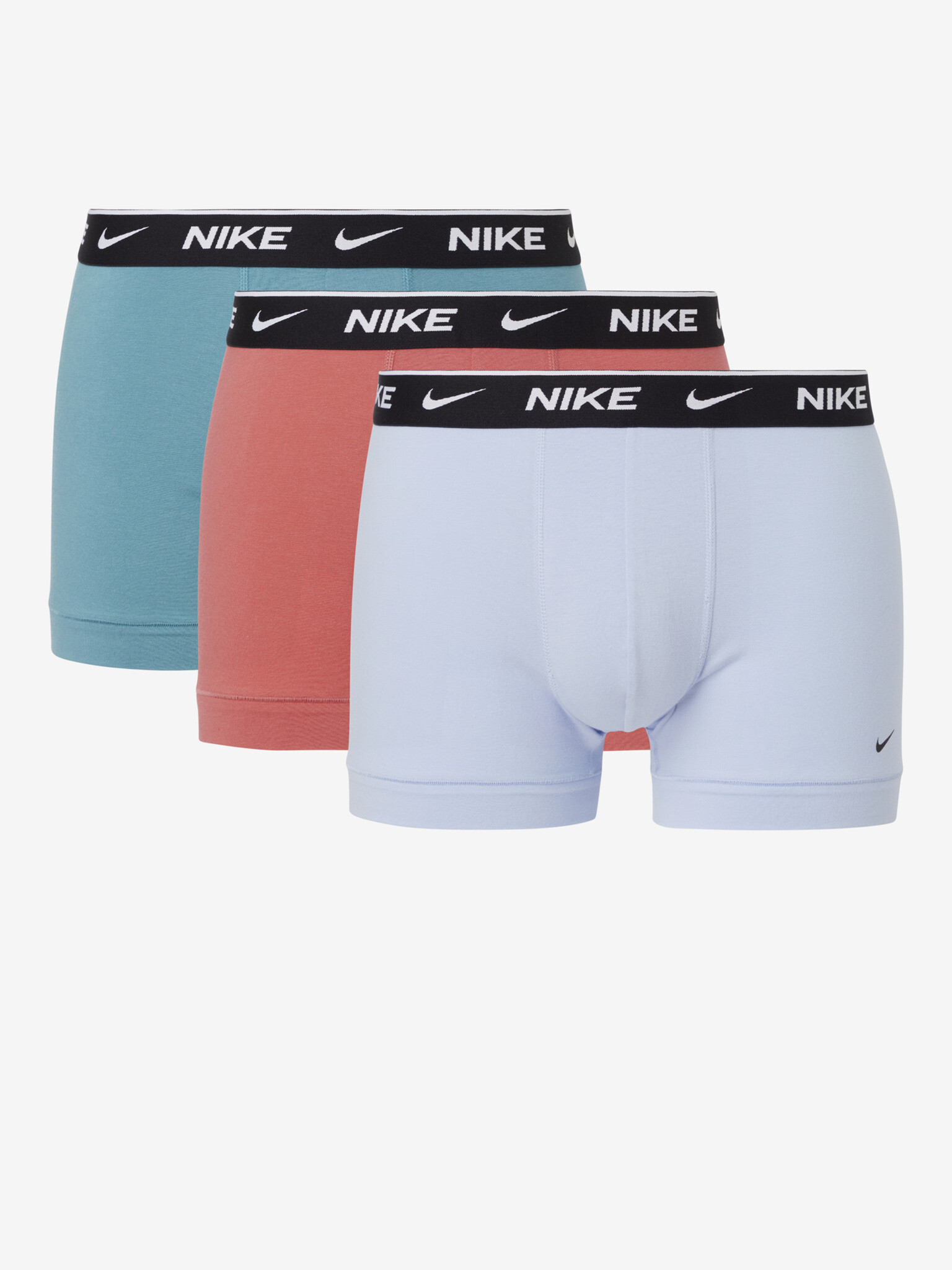 Nike Boxerky 3 ks Bílá - Pepit.cz