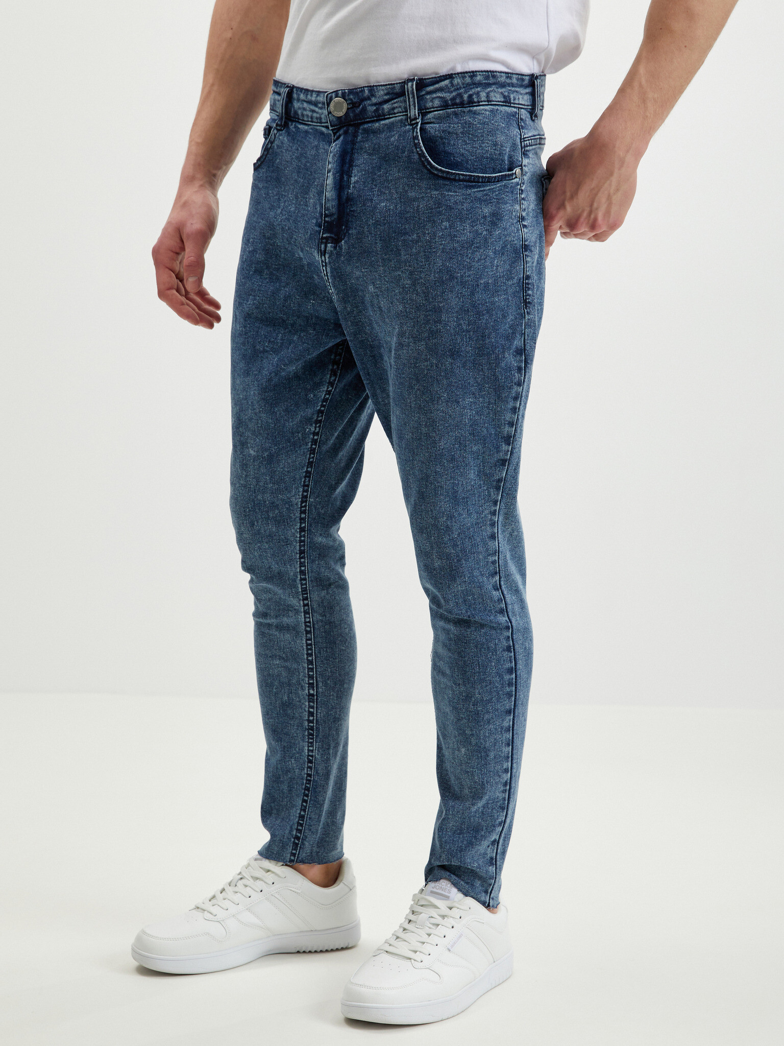 Ombre Clothing Jeans Modrá - Pepit.cz