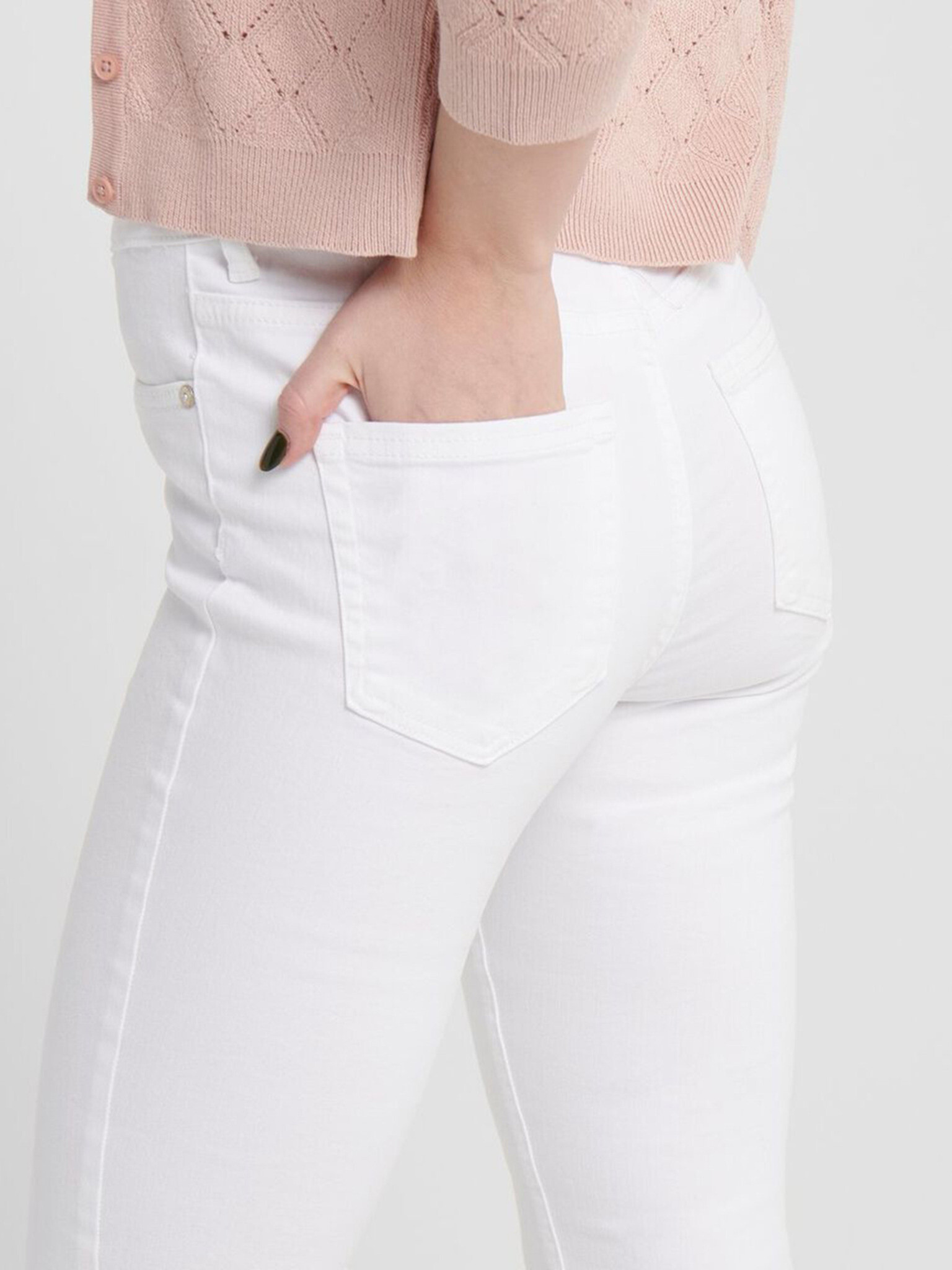 ONLY Blush Jeans Bílá - Pepit.cz