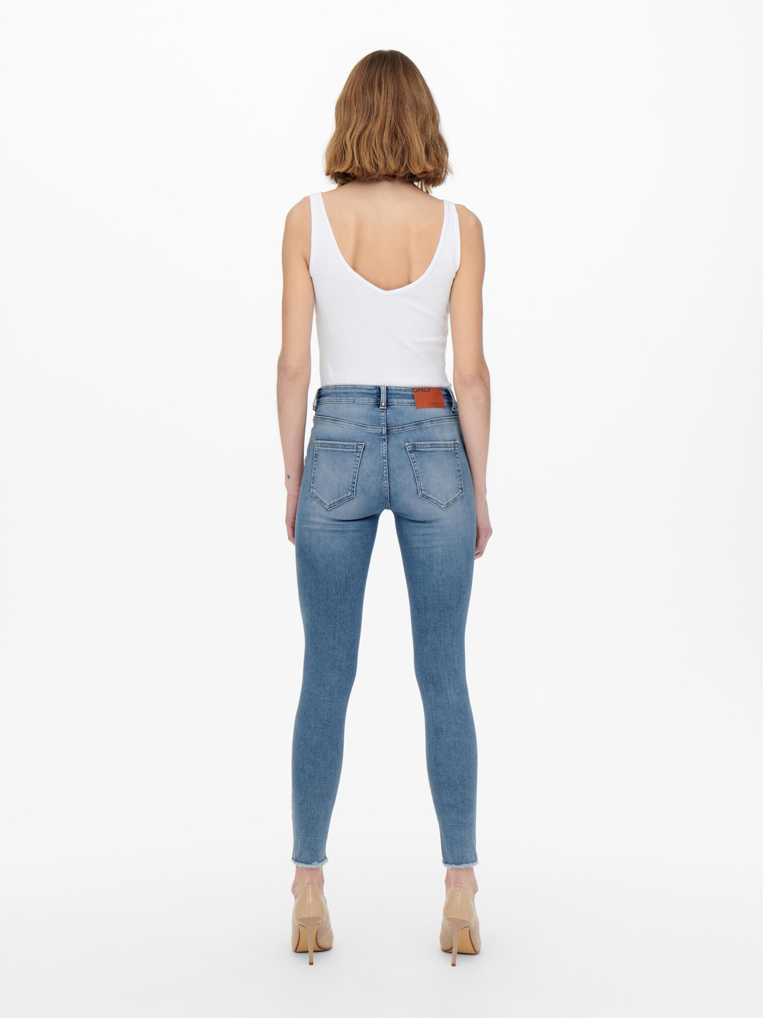 ONLY Blush Jeans Modrá - Pepit.cz