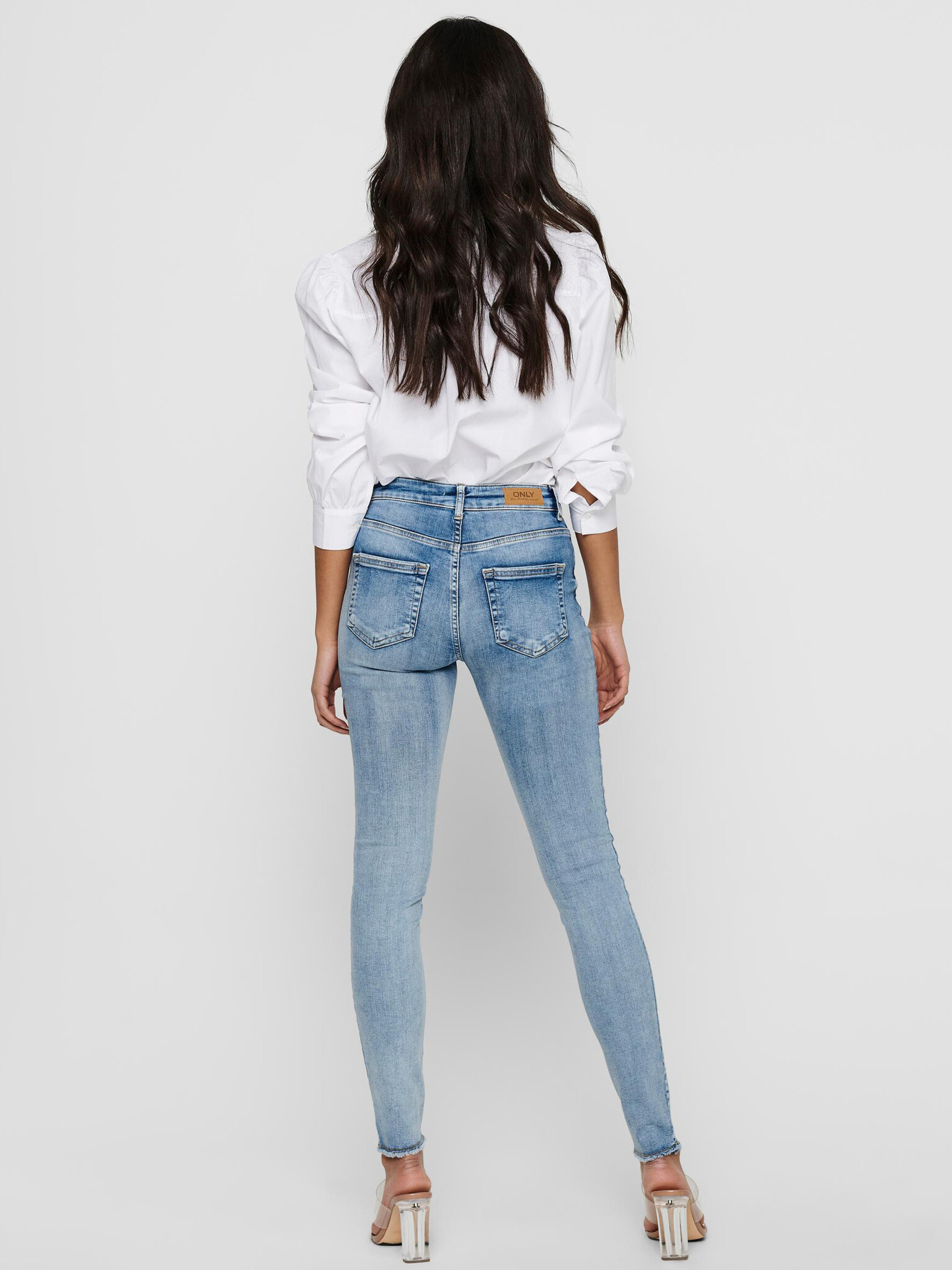 ONLY Blush Jeans Modrá - Pepit.cz