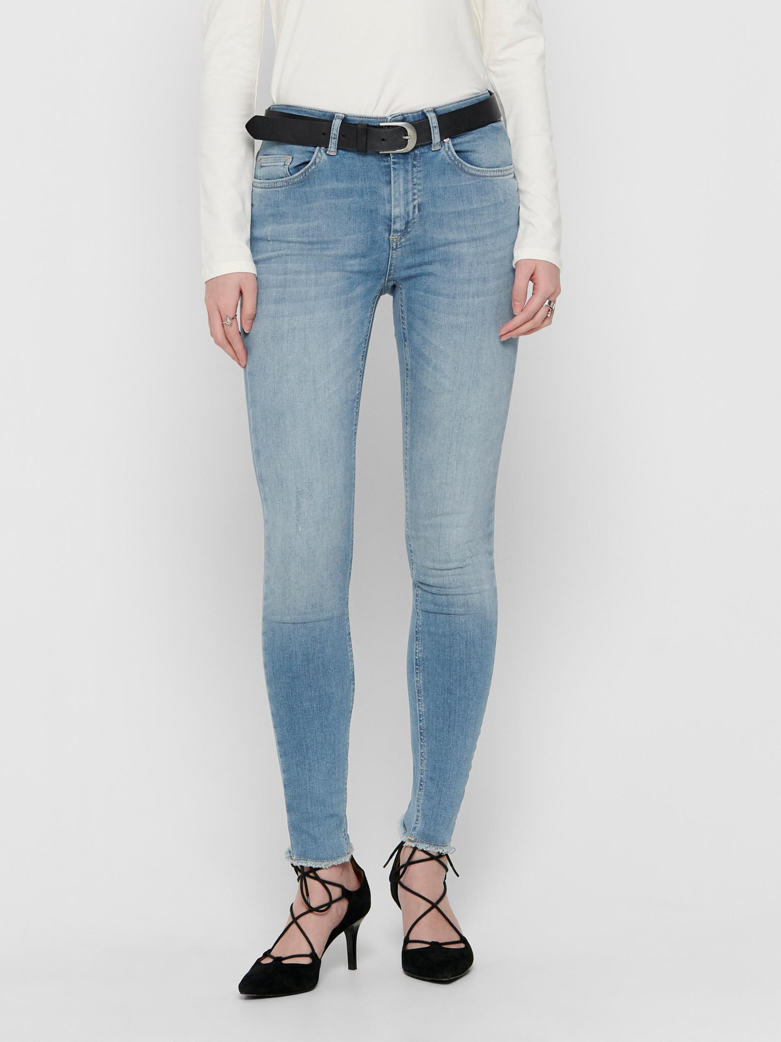 ONLY Blush Jeans Modrá - Pepit.cz