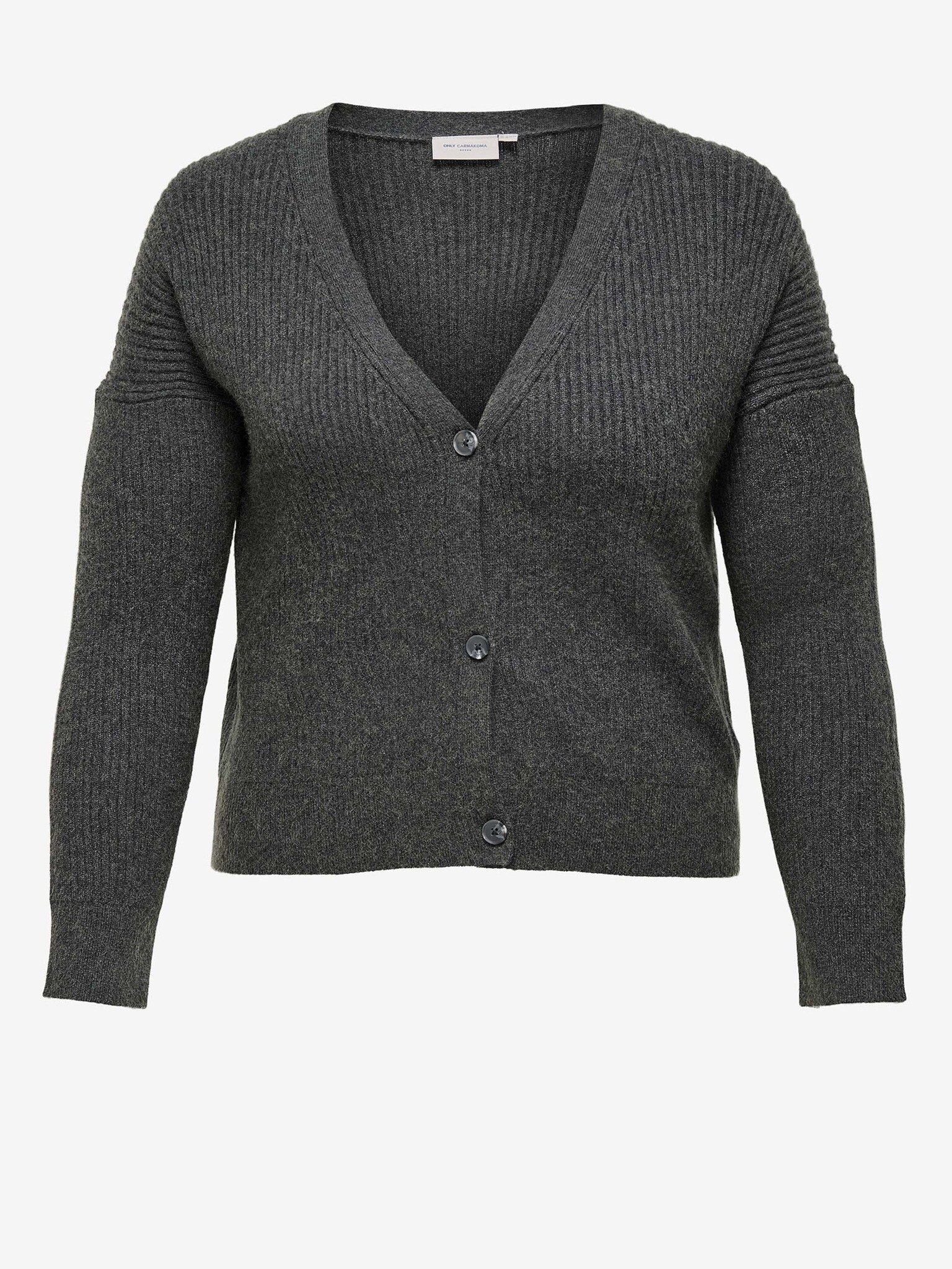 ONLY CARMAKOMA Karia Cardigan Šedá - Pepit.cz