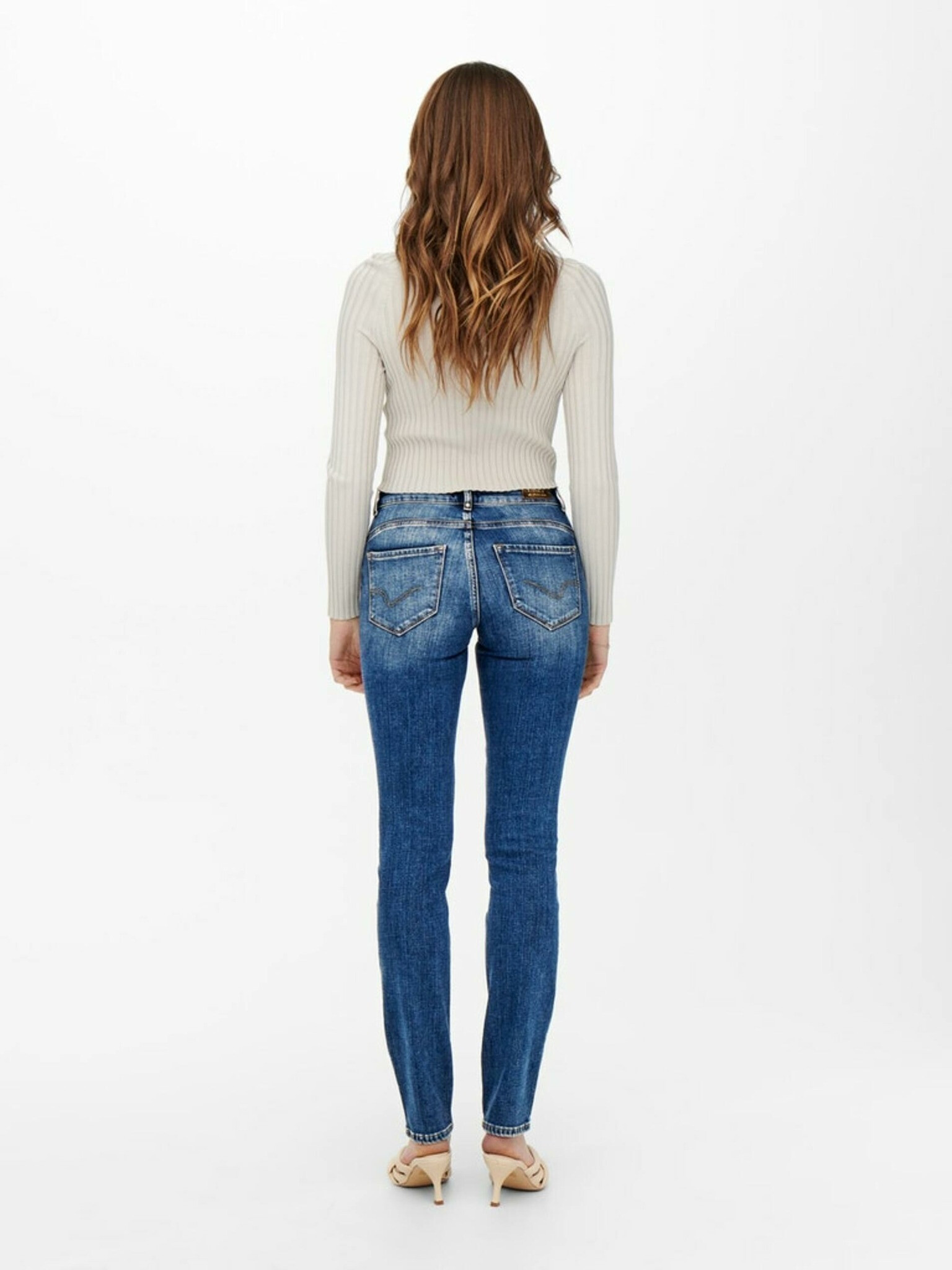 ONLY Eva Jeans Modrá - Pepit.cz