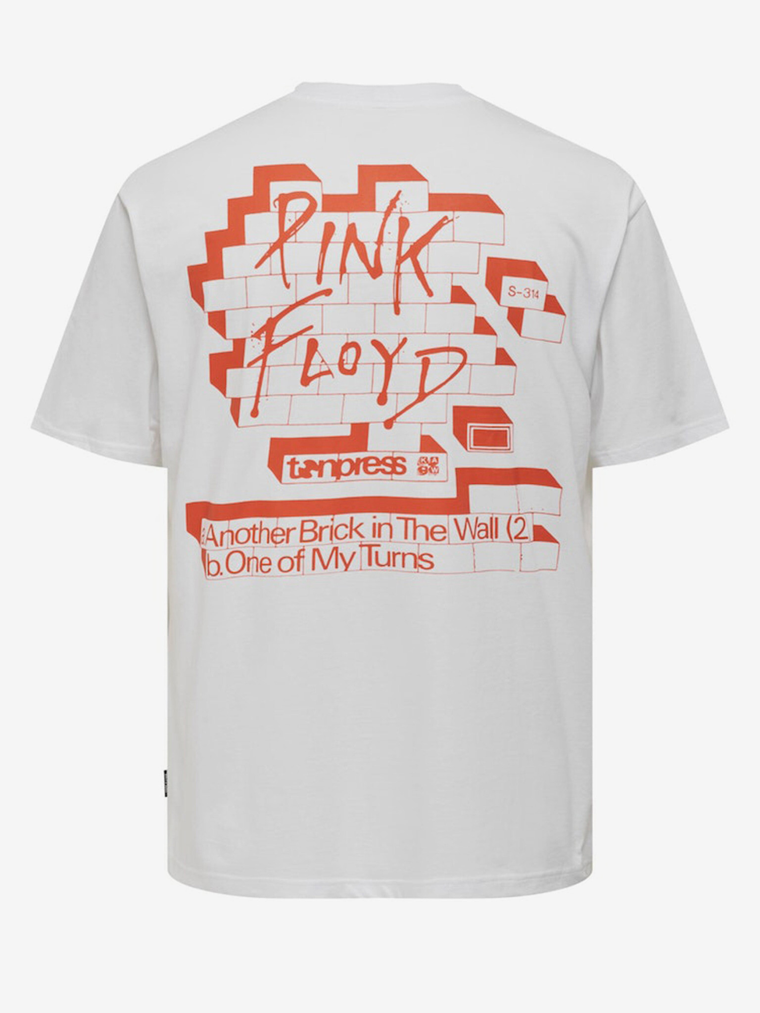 ONLY & SONS Pink Floyd Triko Bílá - Pepit.cz