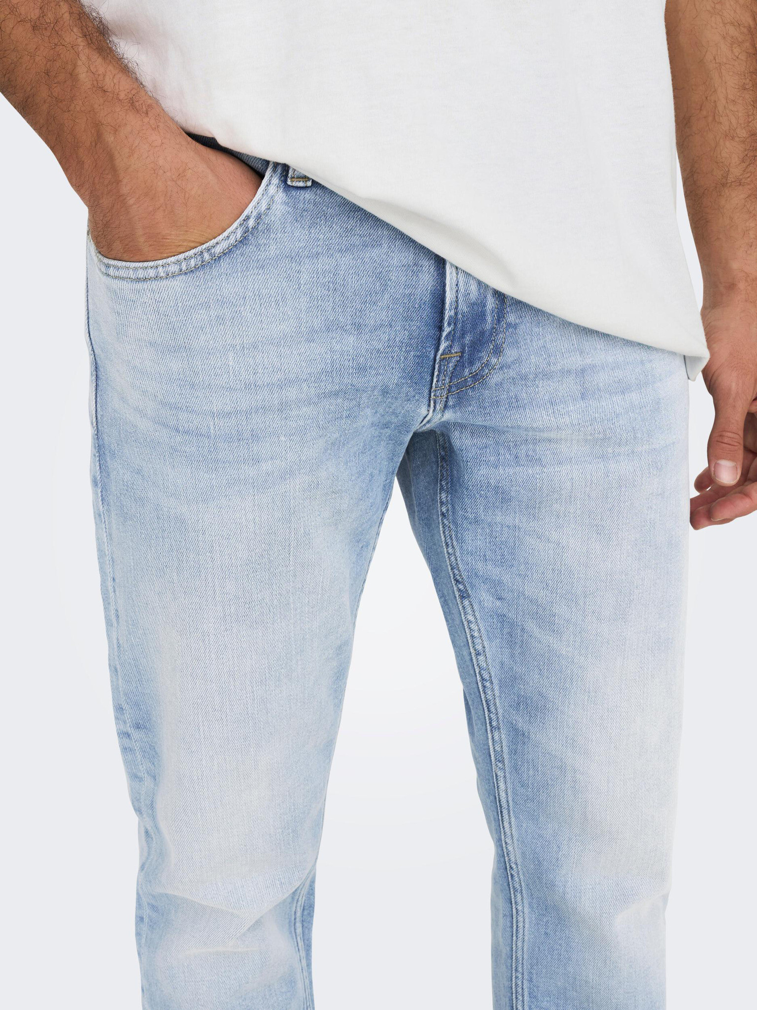 ONLY & SONS Weft Jeans Modrá - Pepit.cz