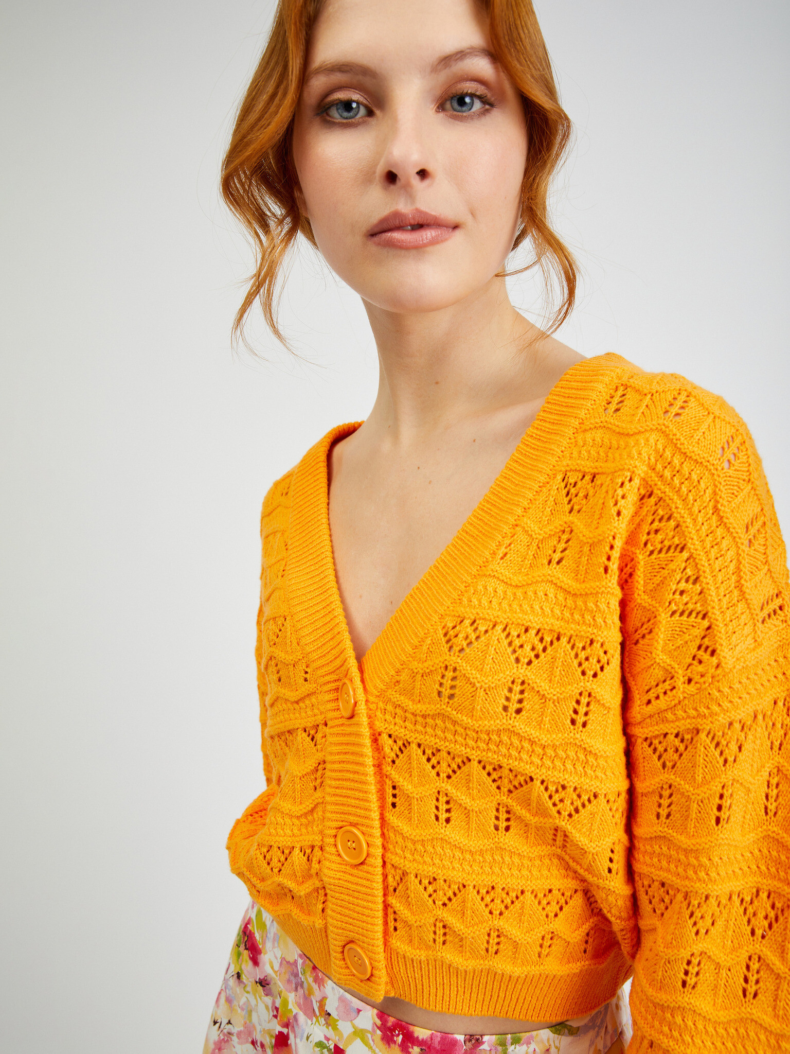 Orsay Cardigan Oranžová - Pepit.cz