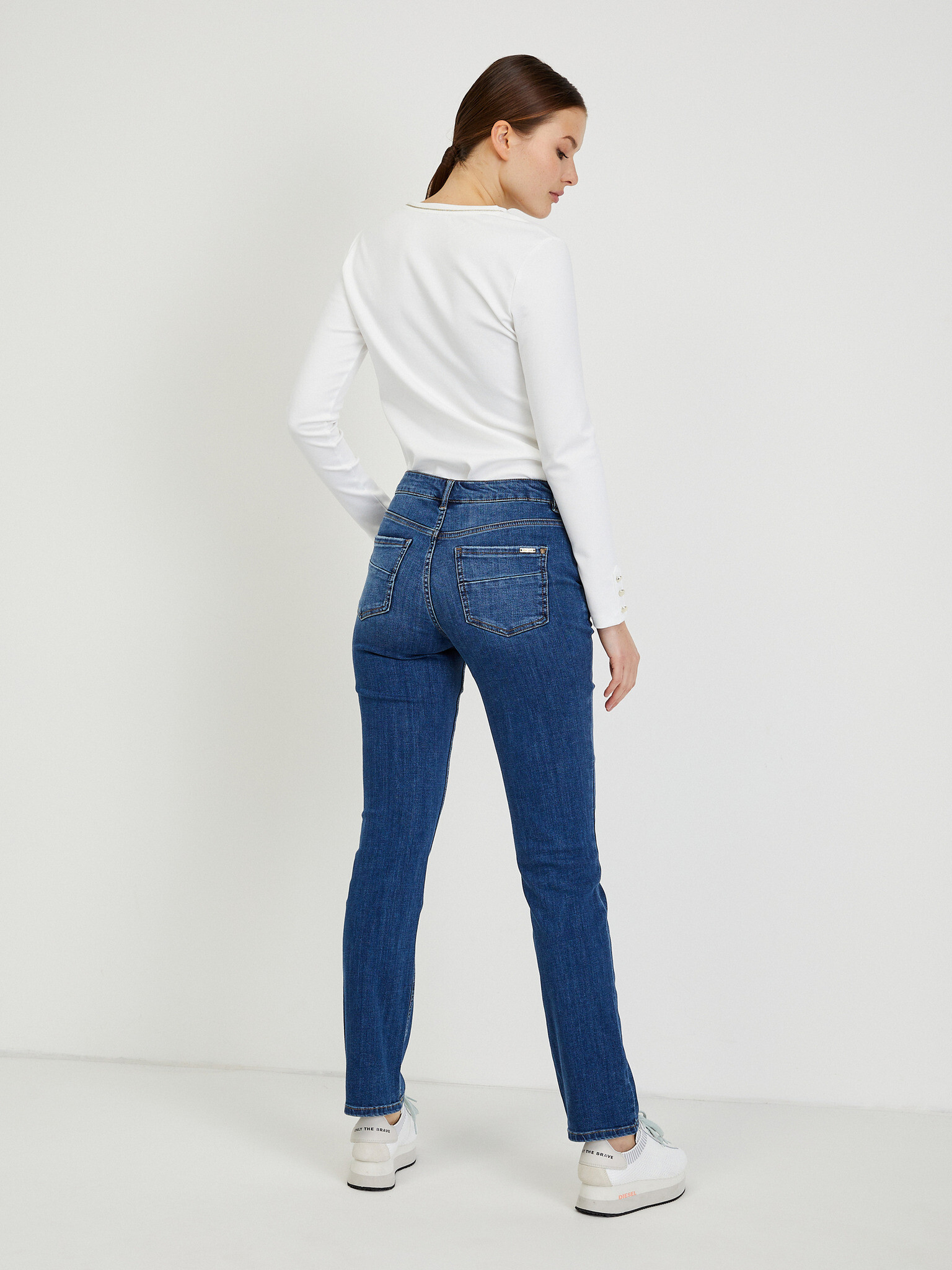 Orsay Miko Jeans Modrá - Pepit.cz