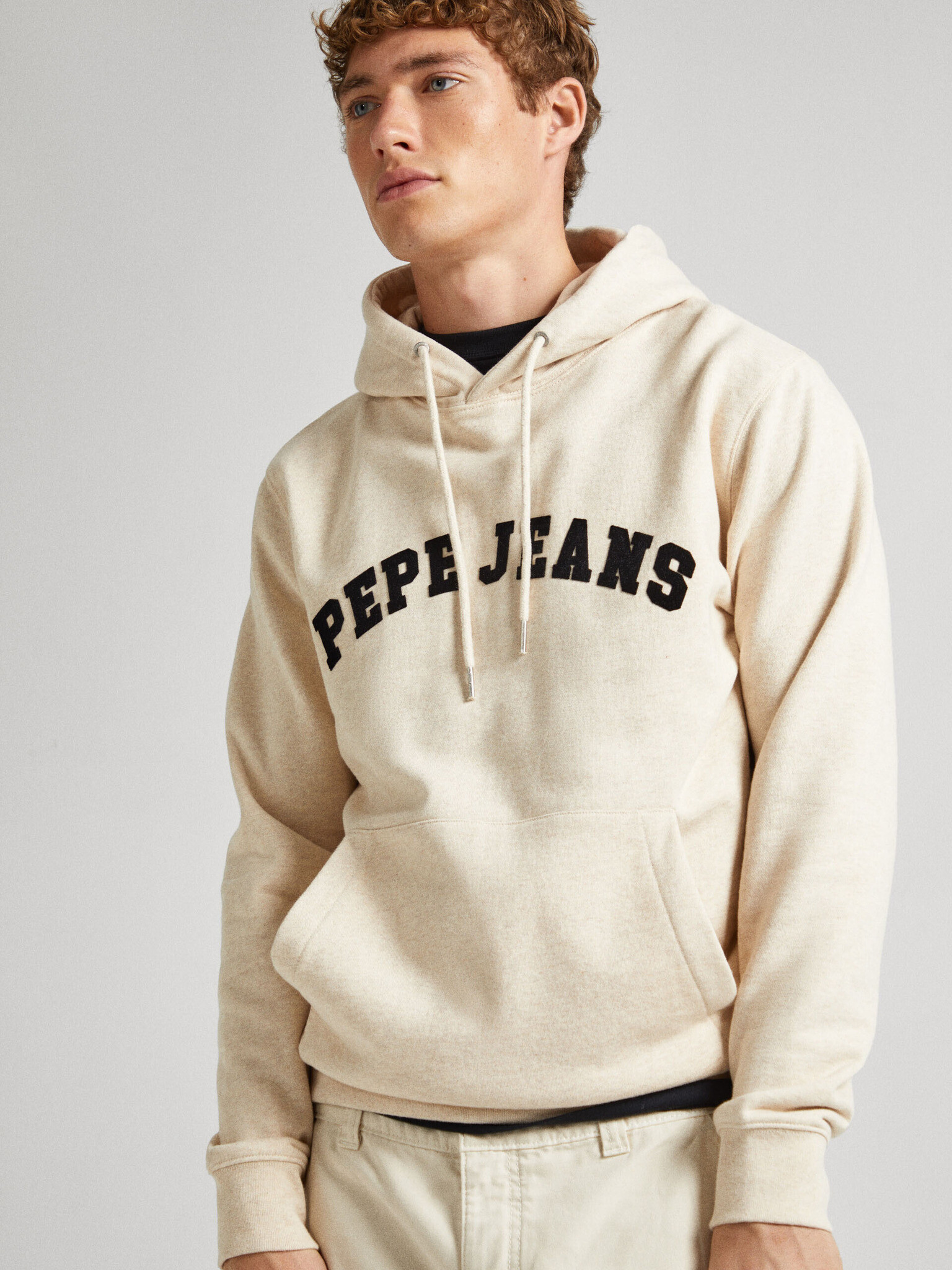 Pepe Jeans Mikina Bílá - Pepit.cz