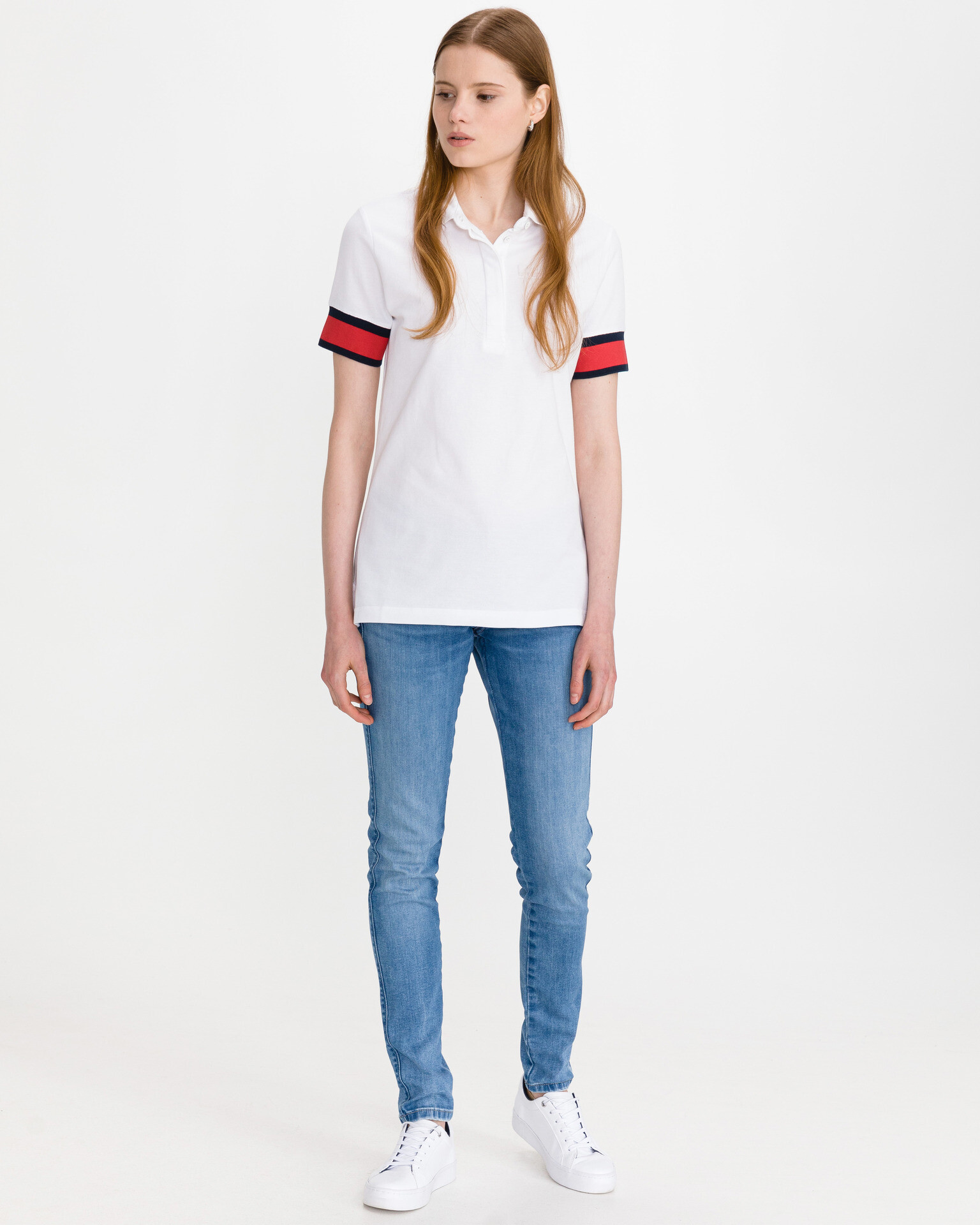 Pepe Jeans Pixie Stitch Jeans Modrá - Pepit.cz