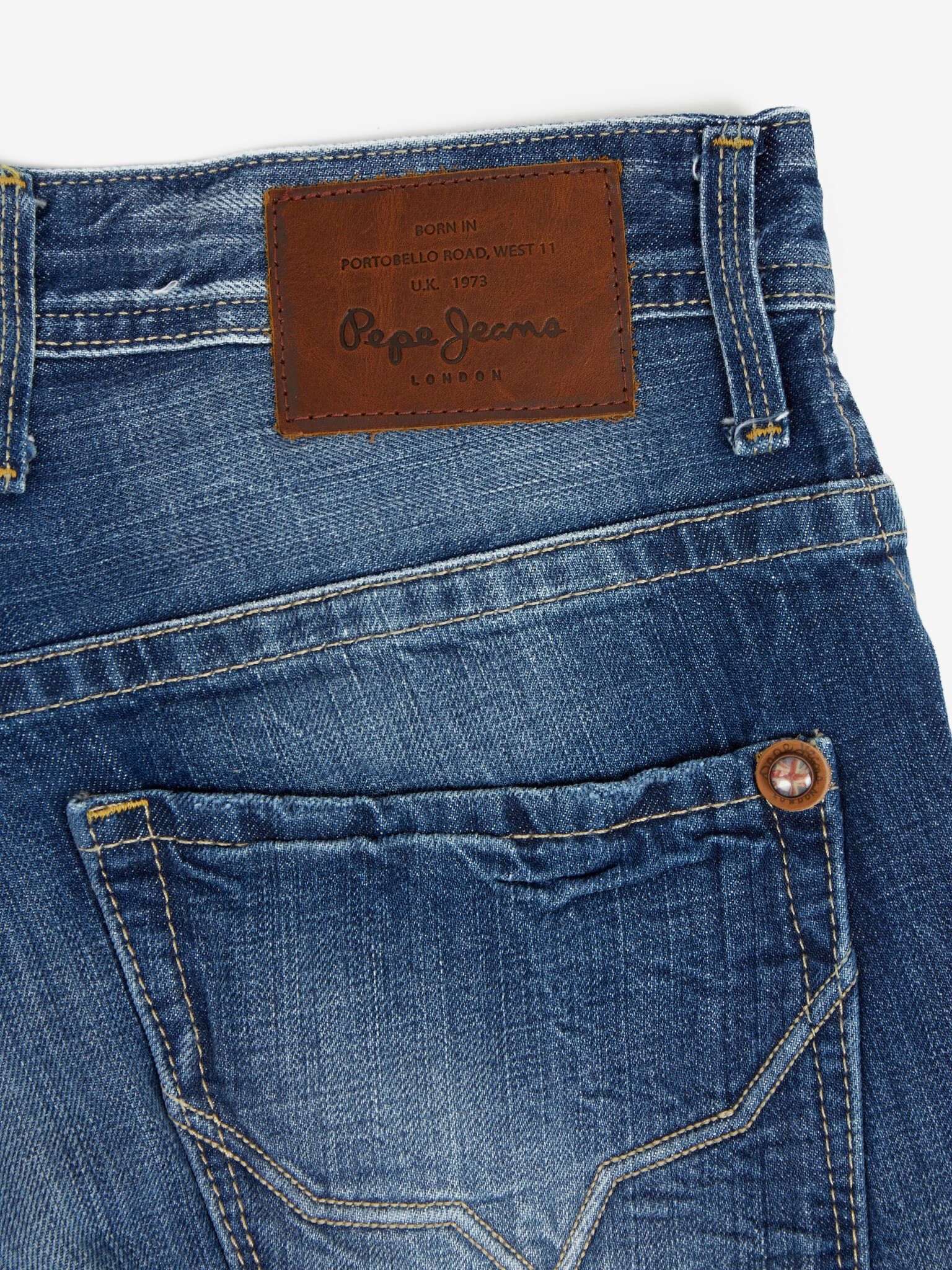 Pepe Jeans Talbot Jeans Modrá - Pepit.cz